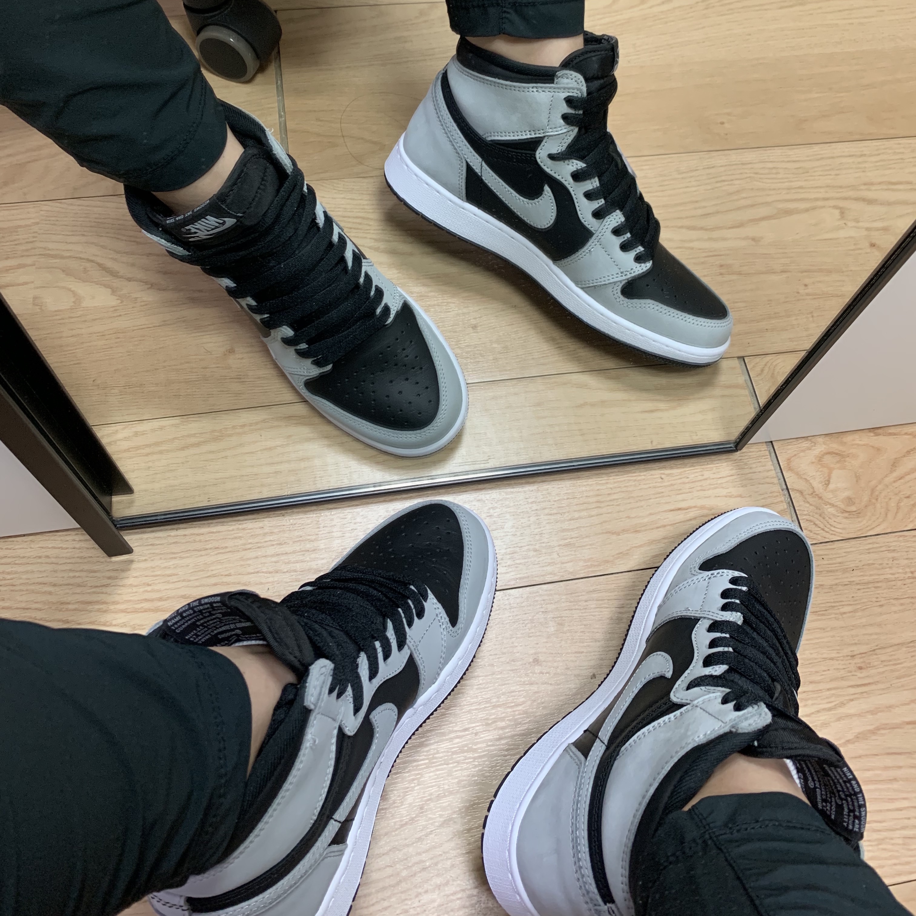 (GS) Jordan 1 Retro High OG Shadow 2.0 착용 스타일