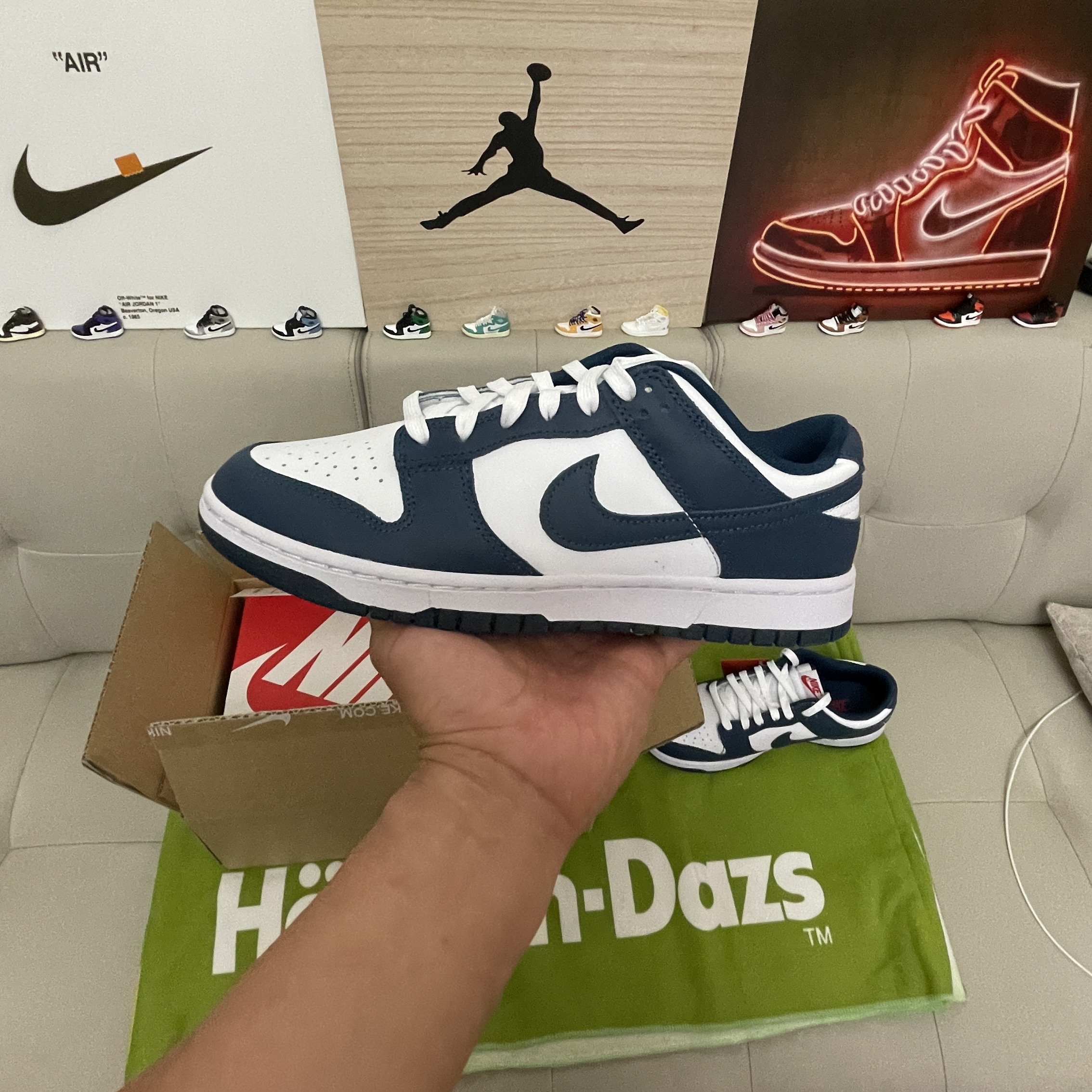 Nike Dunk Low Retro Valerian Blue 착용 스타일