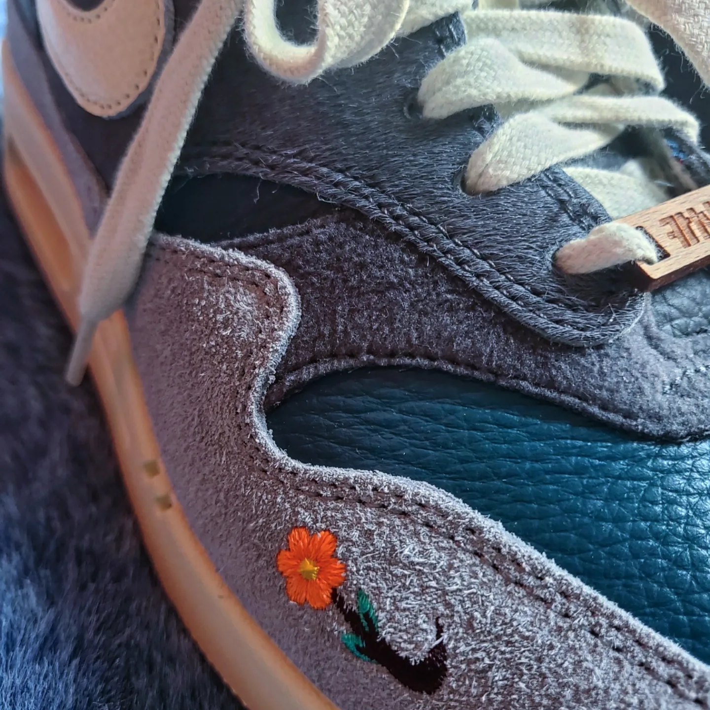 Nike x Kasina Air Max 1 SP Won-Ang Particle Grey 착용 스타일 - 4