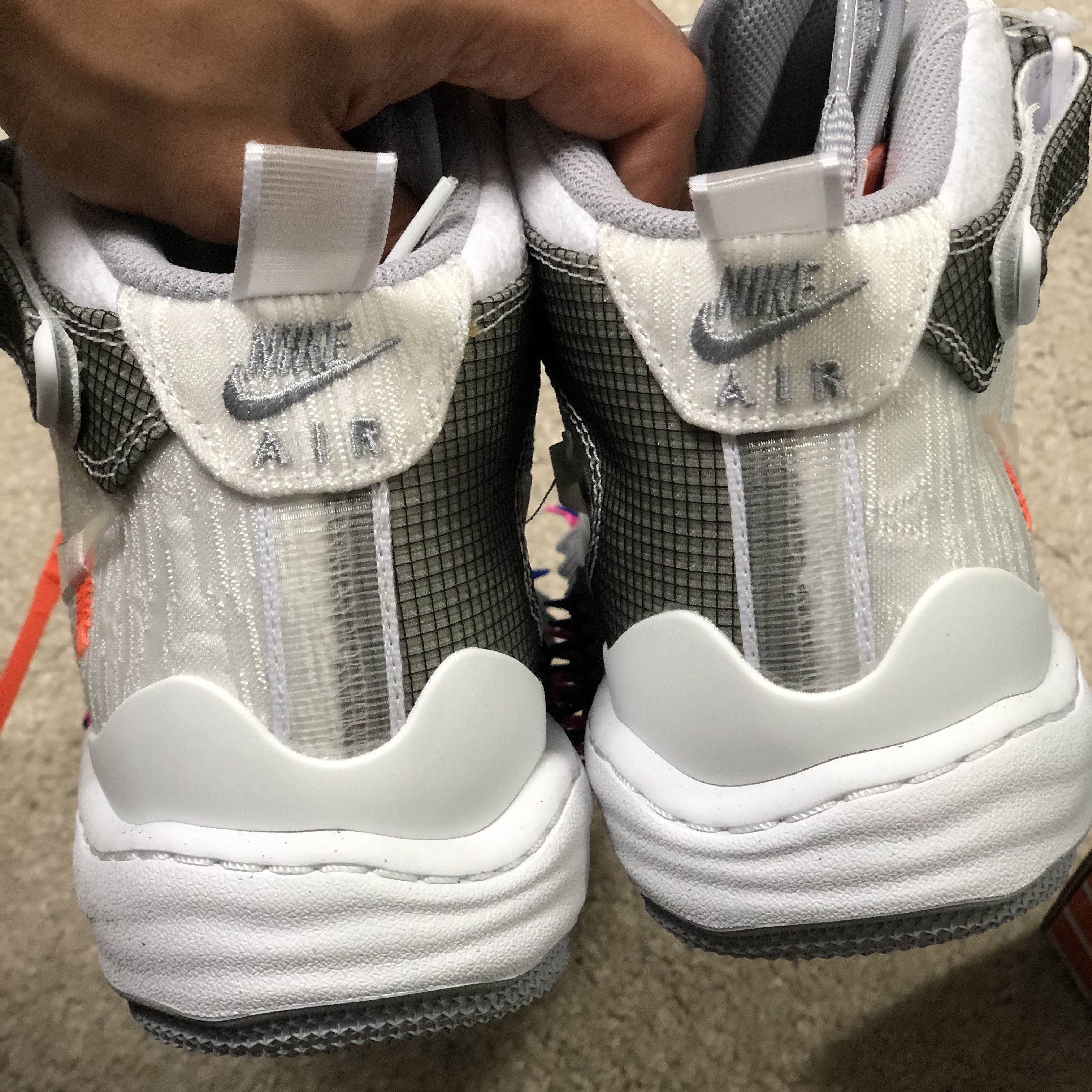 Nike x Off-White Air Force 1 Mid SP White ์ฐฉ์ฉ ์คํ์ผ - 5