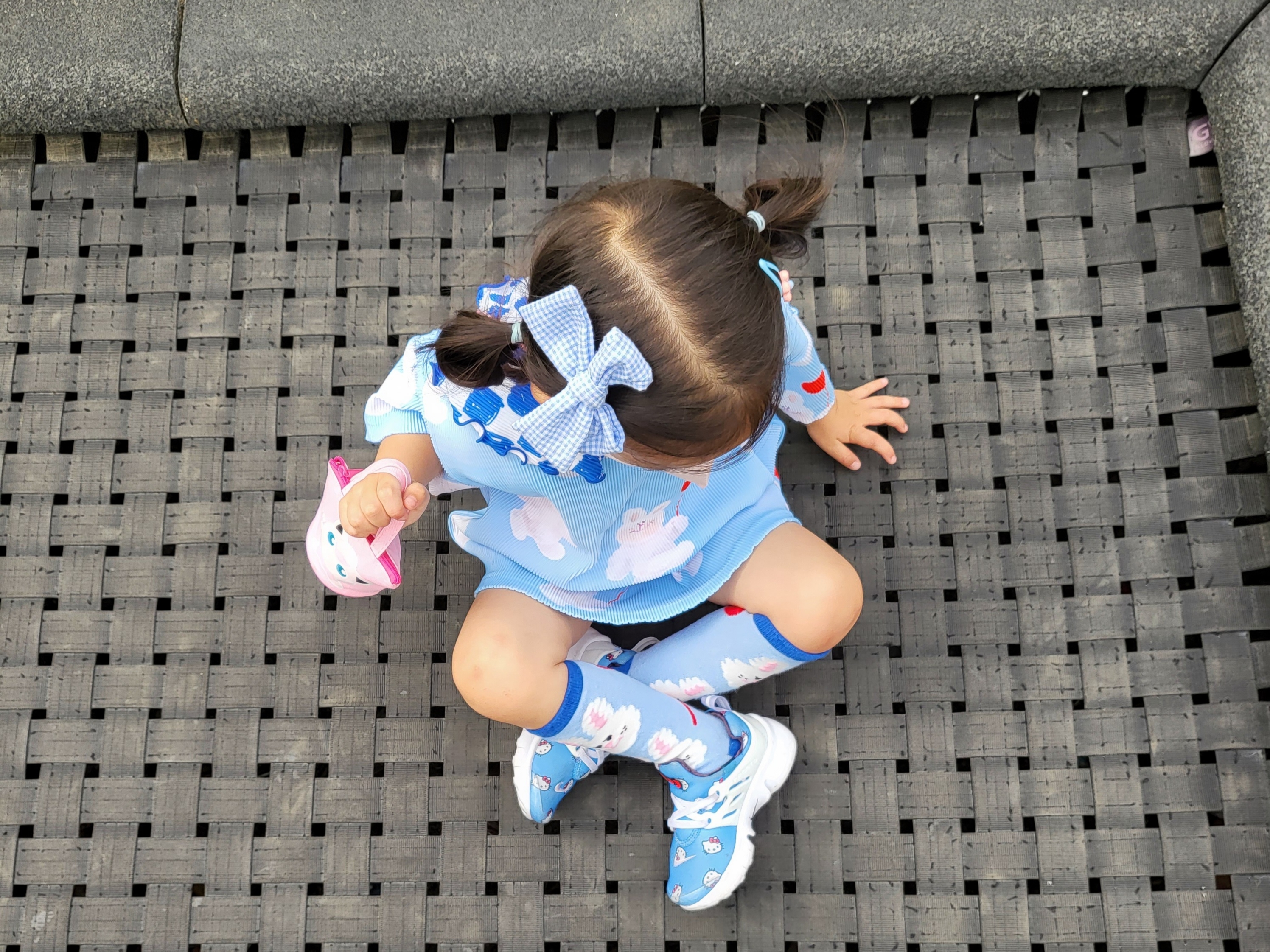 (TD) Nike x Hello Kitty Air Presto University Blue 착용 스타일