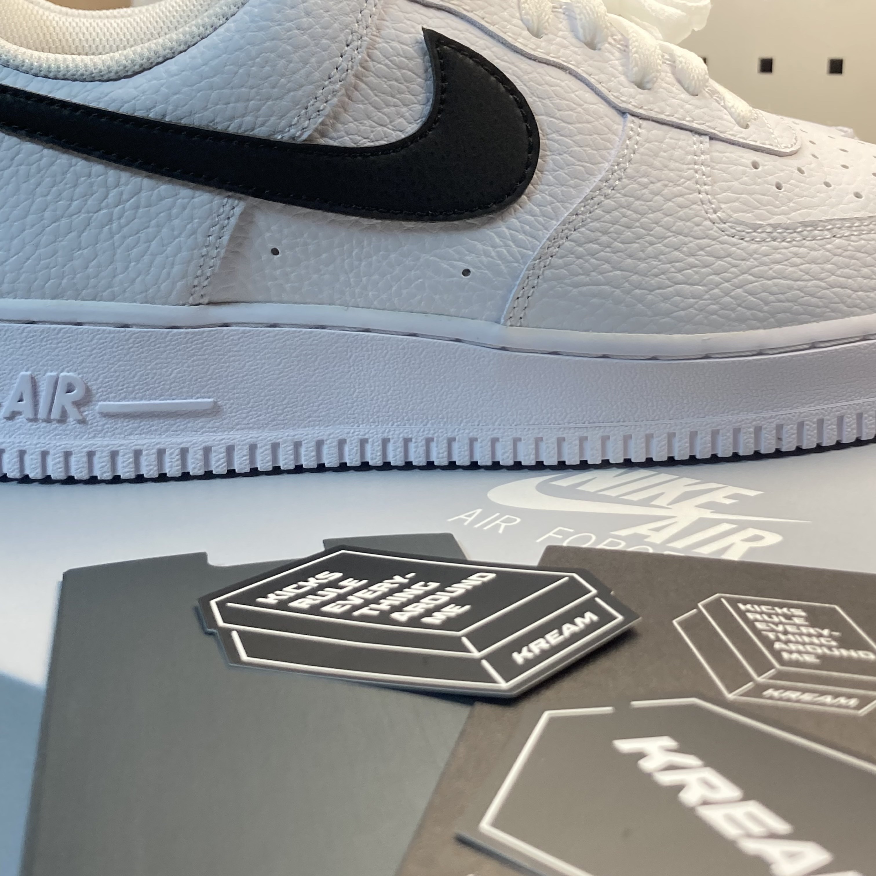 Nike Air Force 1 '07 White Black 착용 스타일