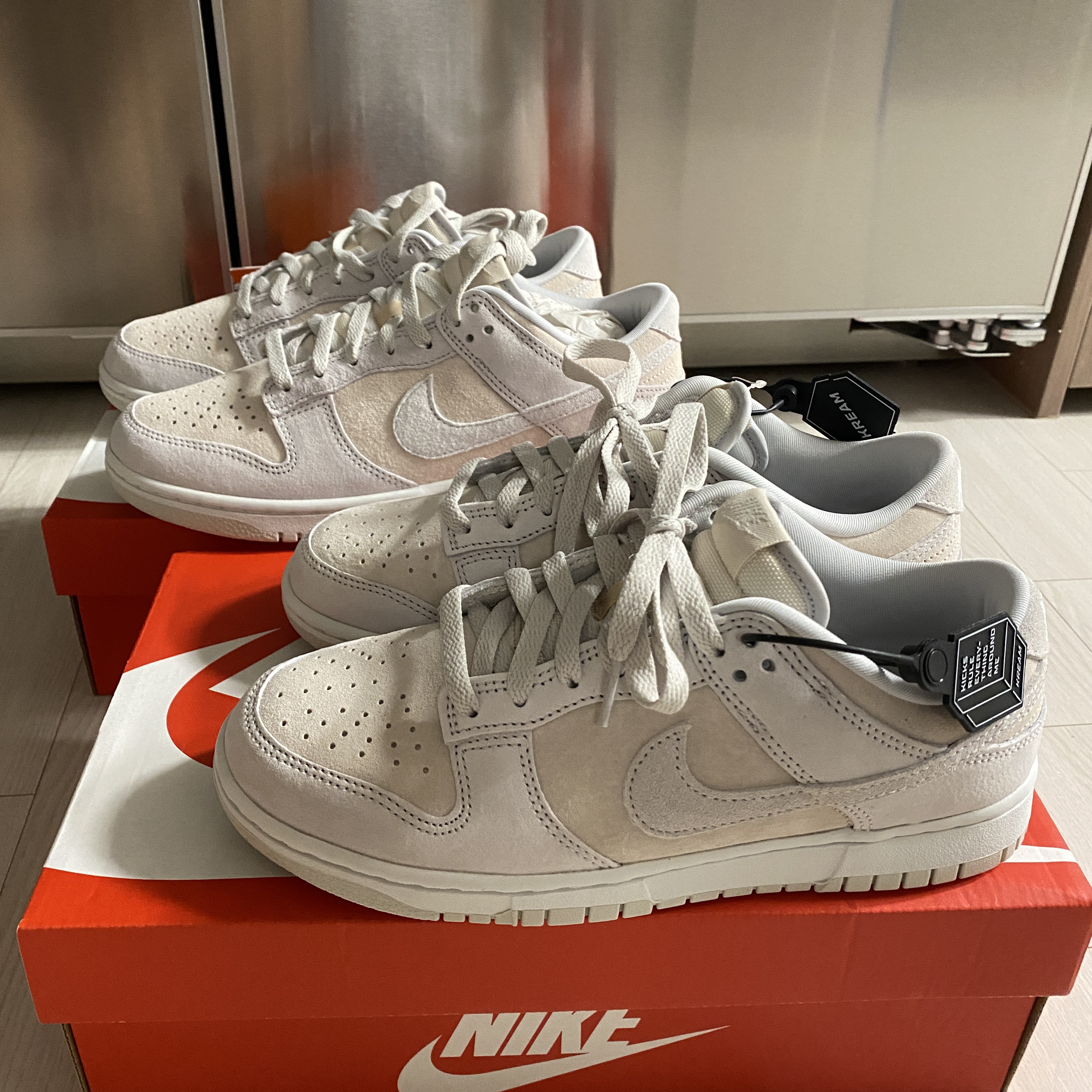 Nike Dunk Low Retro PRM Vast Grey 착용 스타일