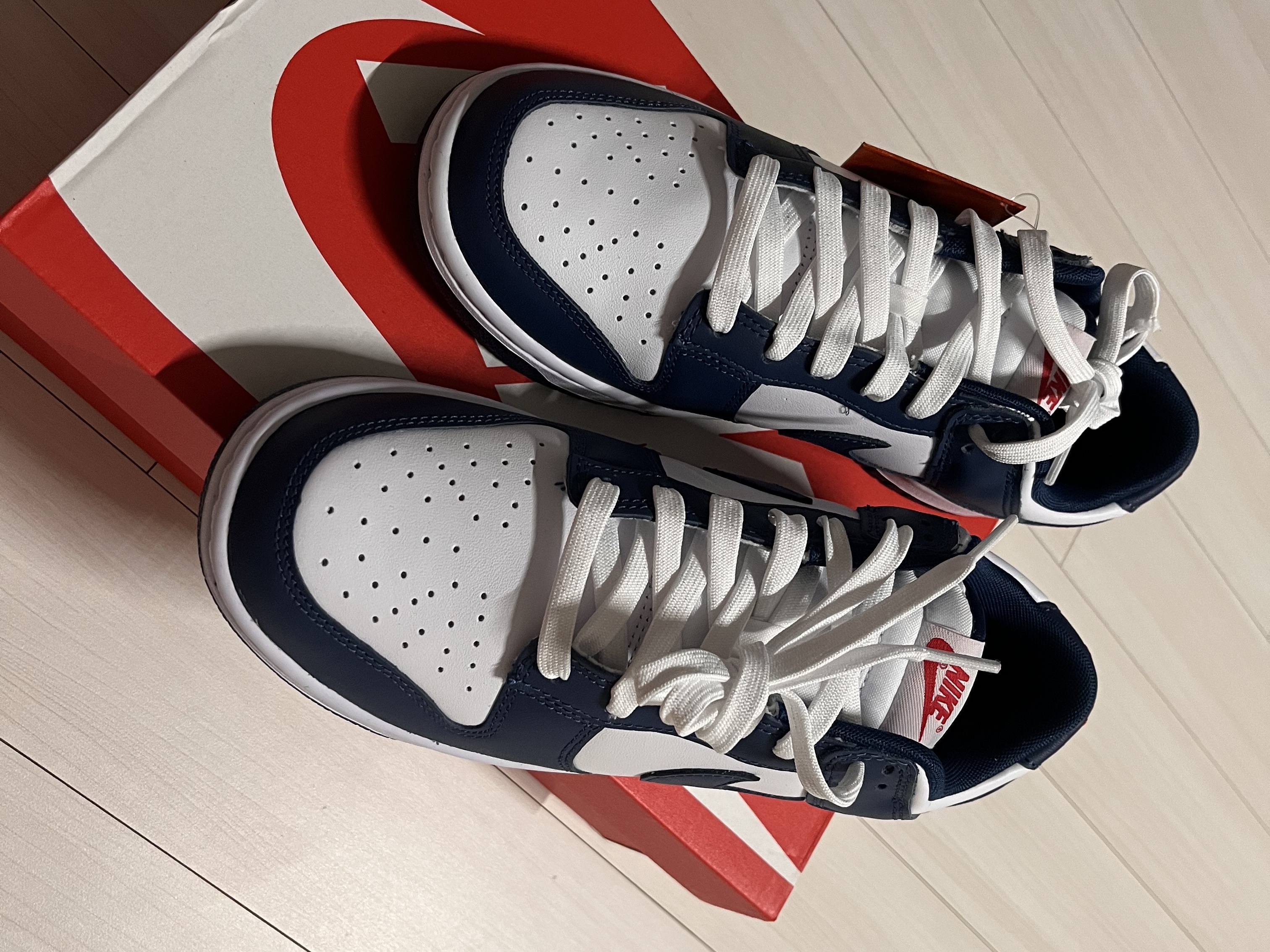 Nike Dunk Low Retro Valerian Blue 착용 스타일 - 2