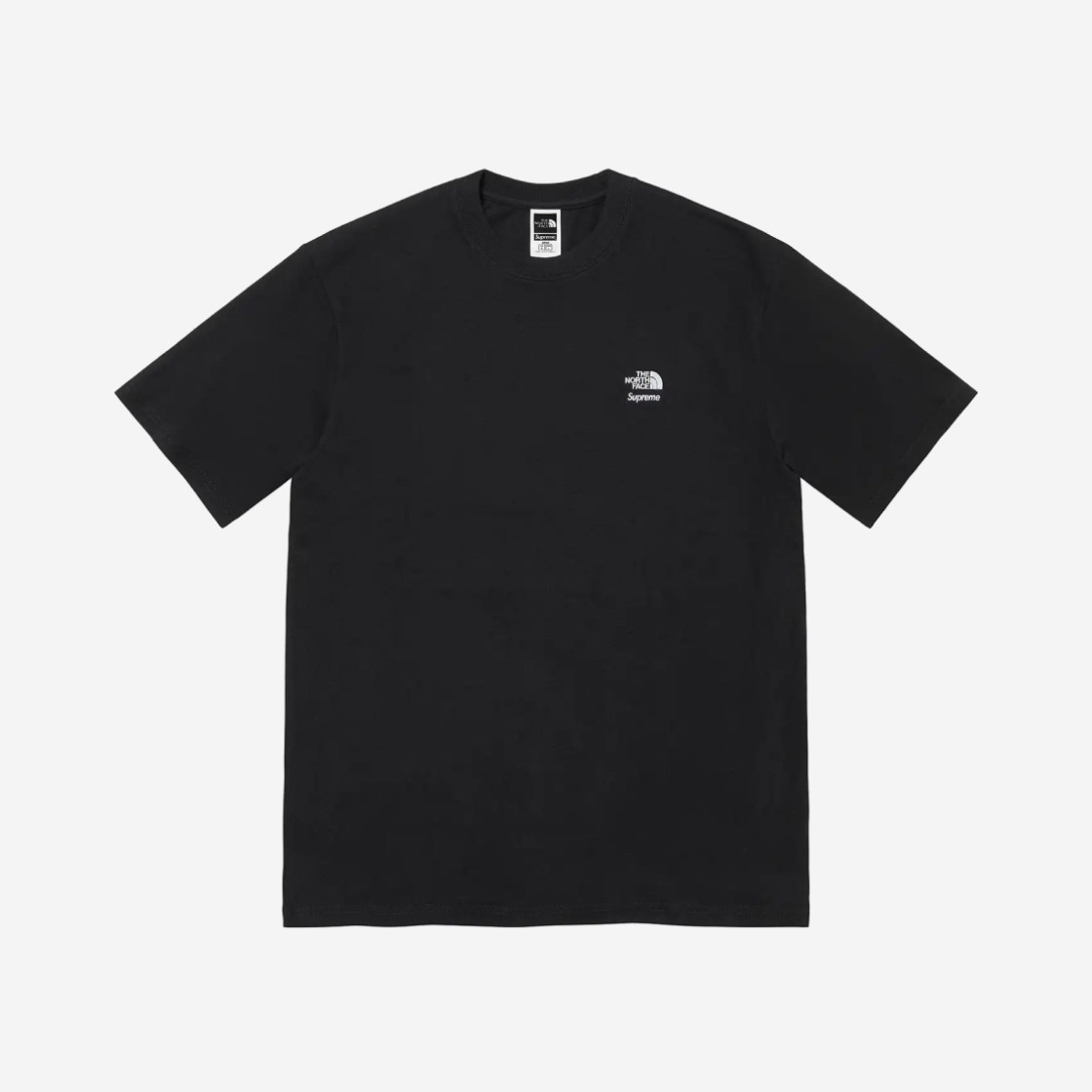 Supreme x The North Face Bandana T-Shirt Black - 22SS 상세 이미지 2