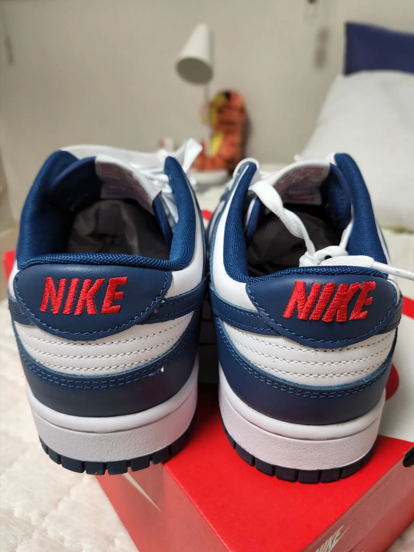 Gucci Interlocking G Bracelet Silver, Nike Dunk Low Retro Valerian Blue 착용 스타일 - 3