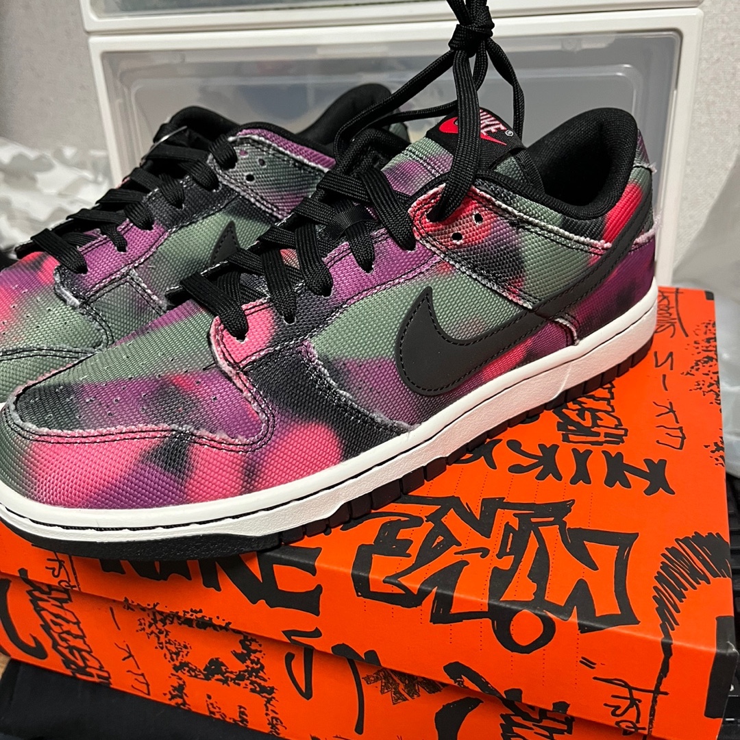 Nike Dunk Low Retro PRM Graffiti 착용 스타일