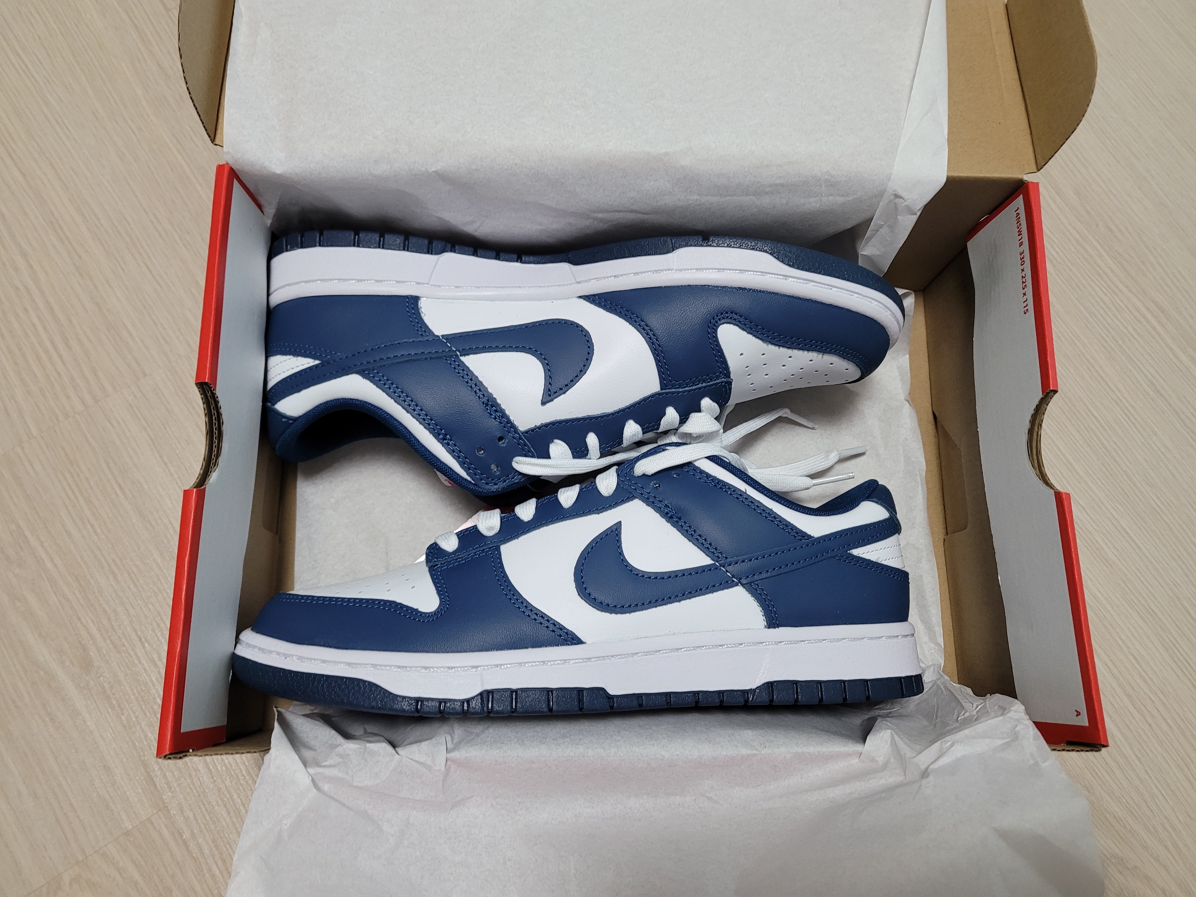 Nike Dunk Low Retro Valerian Blue 착용 스타일 - 1