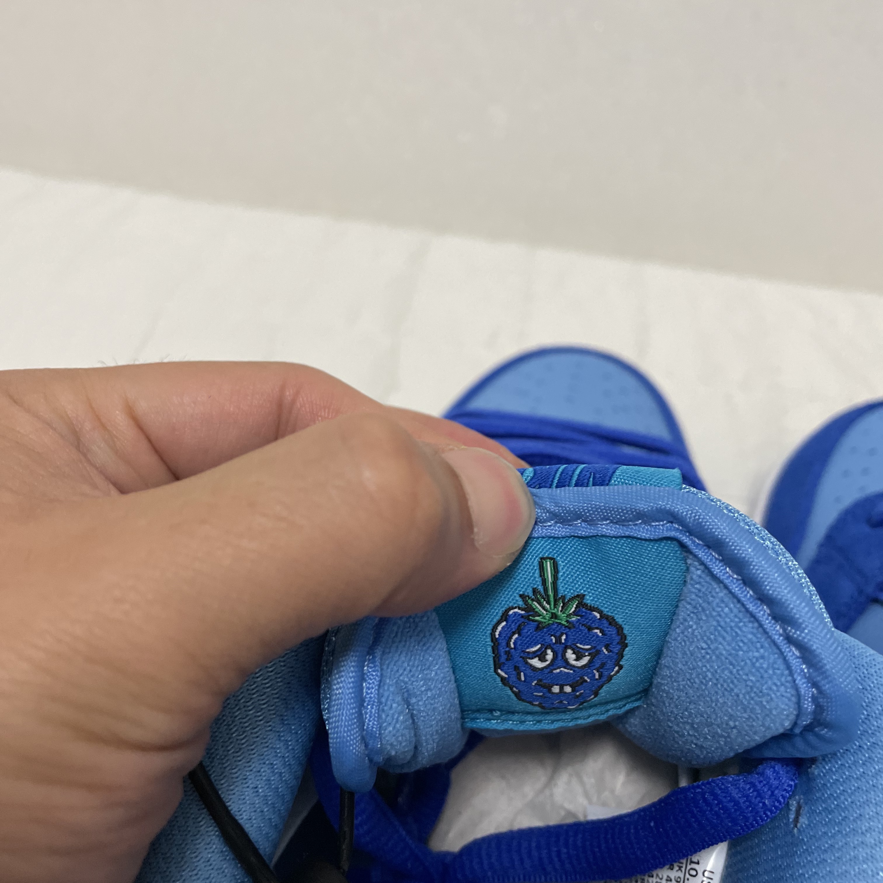 Nike SB Dunk Low Pro Blue Raspberry 착용 스타일 - 4