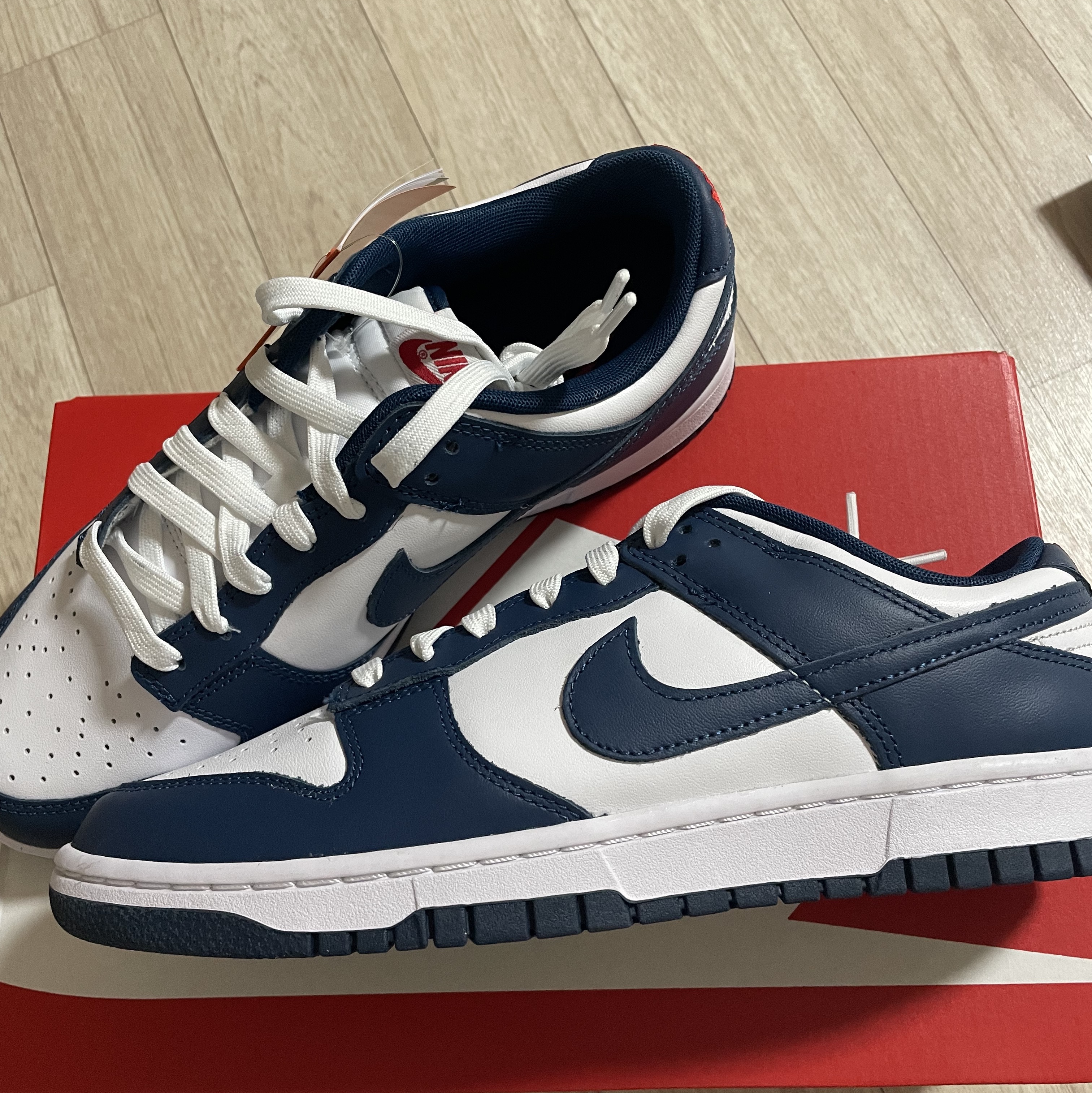 Nike Dunk Low Retro Valerian Blue 착용 스타일