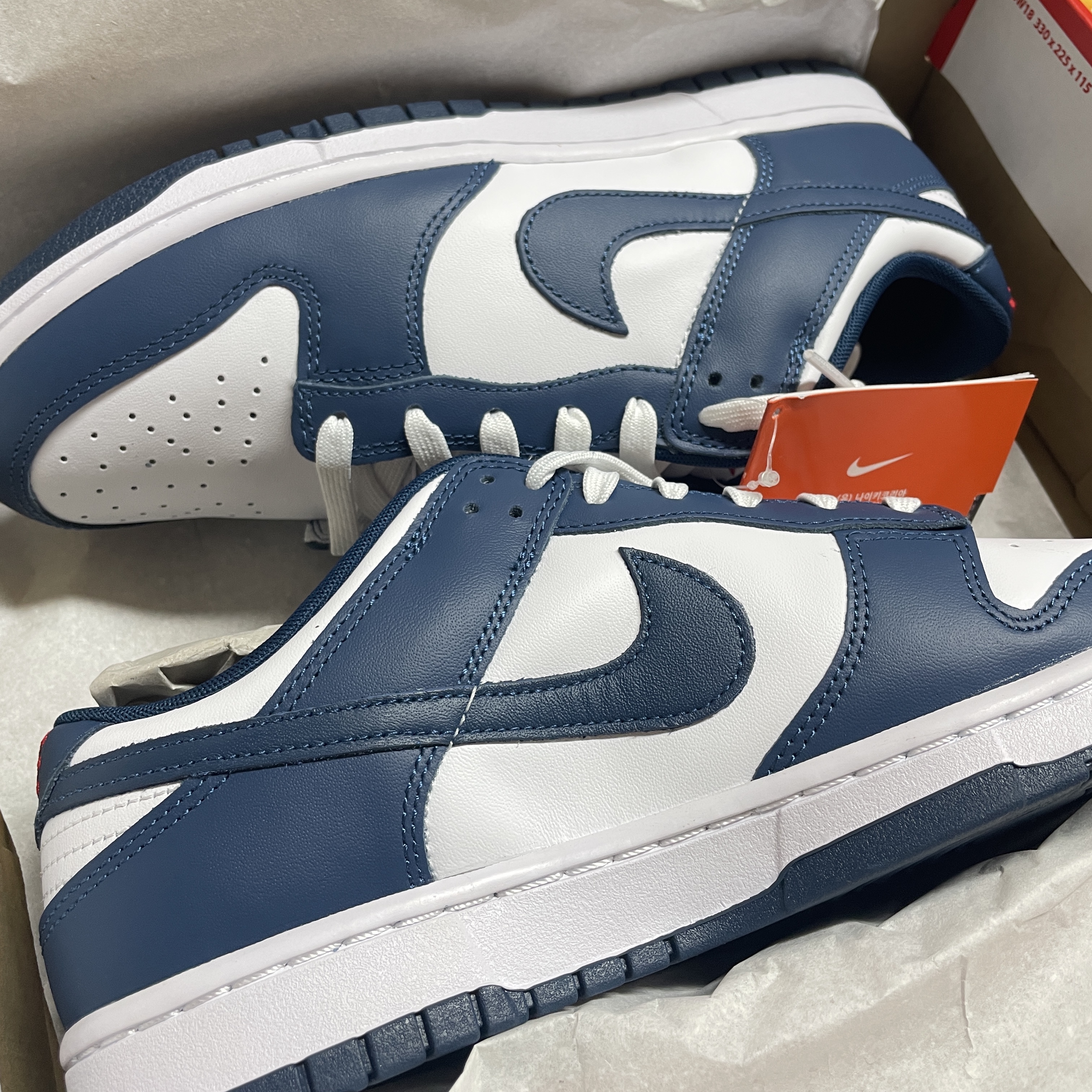 Nike Dunk Low Retro Valerian Blue 착용 스타일