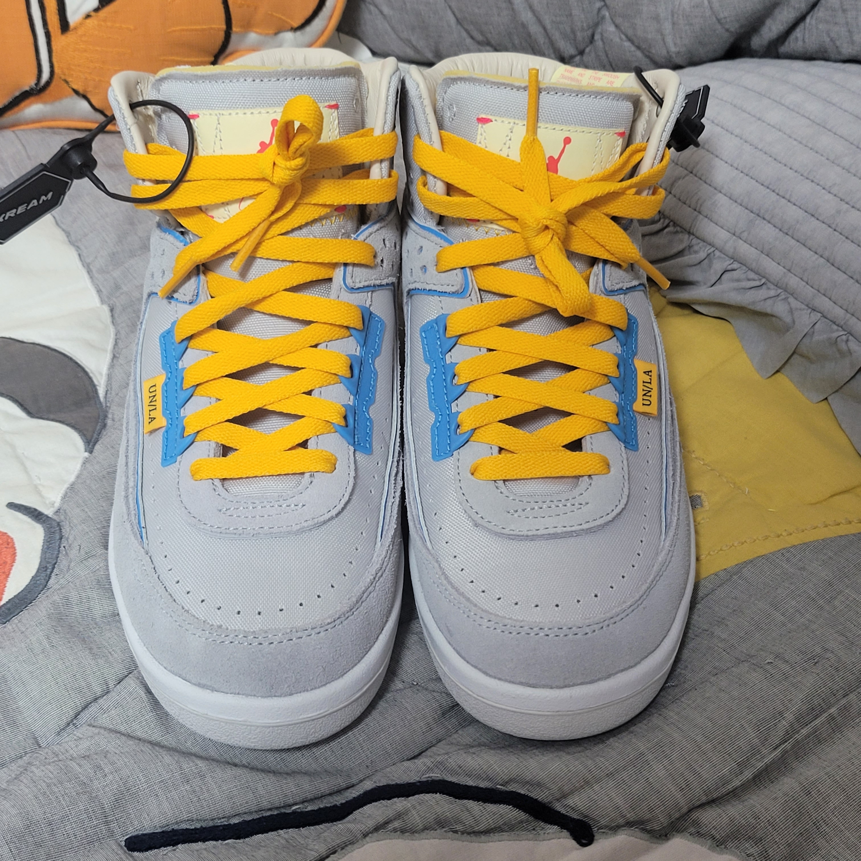 Jordan 2 x Union Retro SP Grey Fog, Nike Air Force 1 Mid '07 Premium Culture Day 착용 스타일 - 2