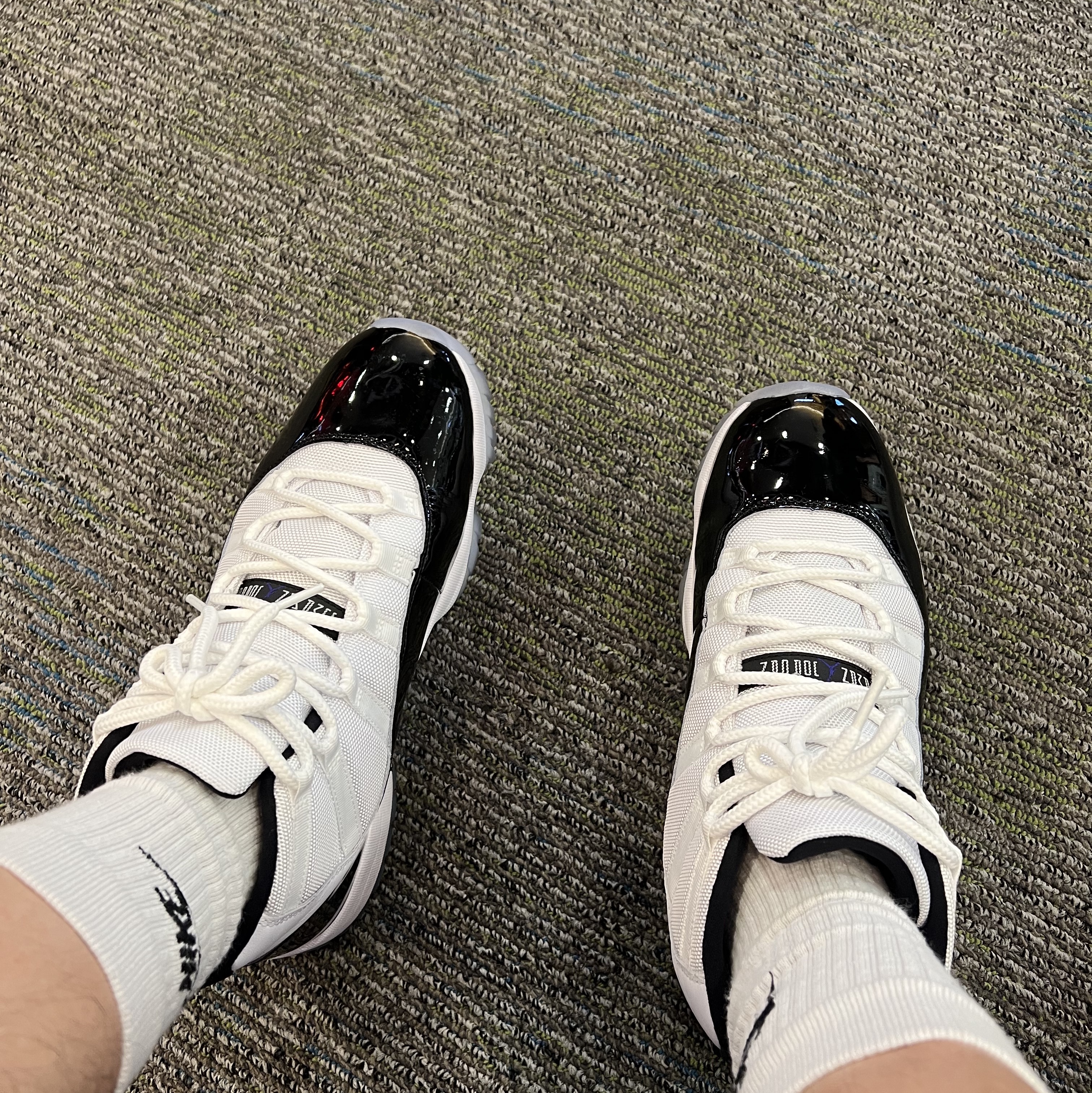 Jordan 11 Retro Concord 2018 착용 스타일