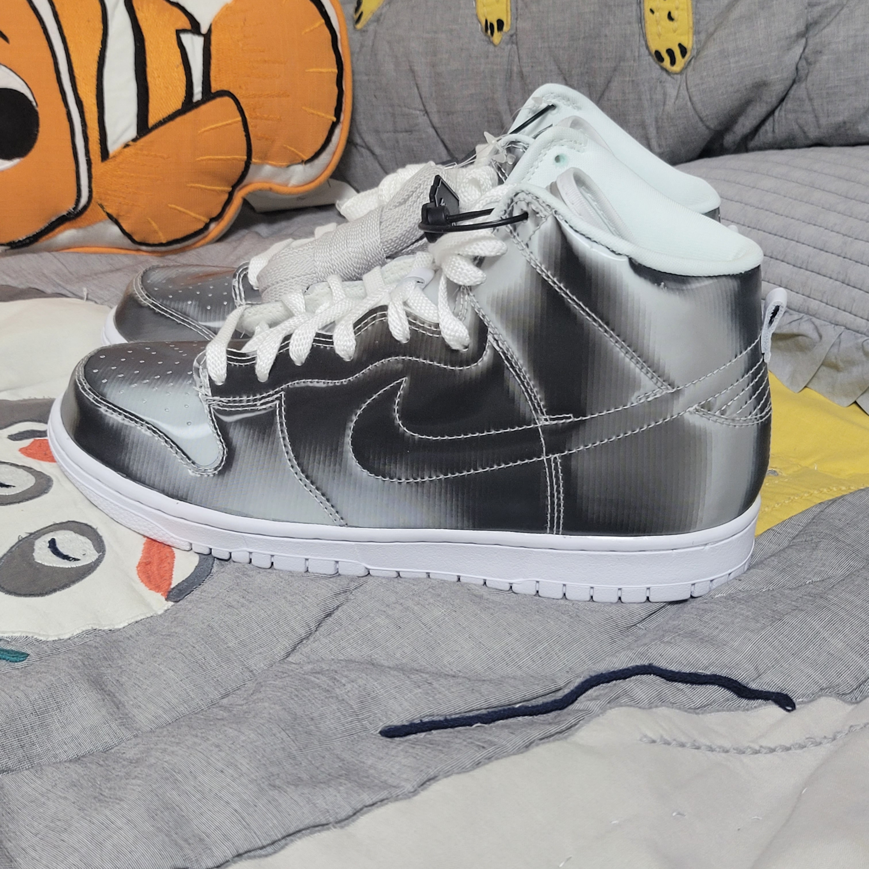 Nike x Clot Dunk High Flux 착용 스타일 - 1