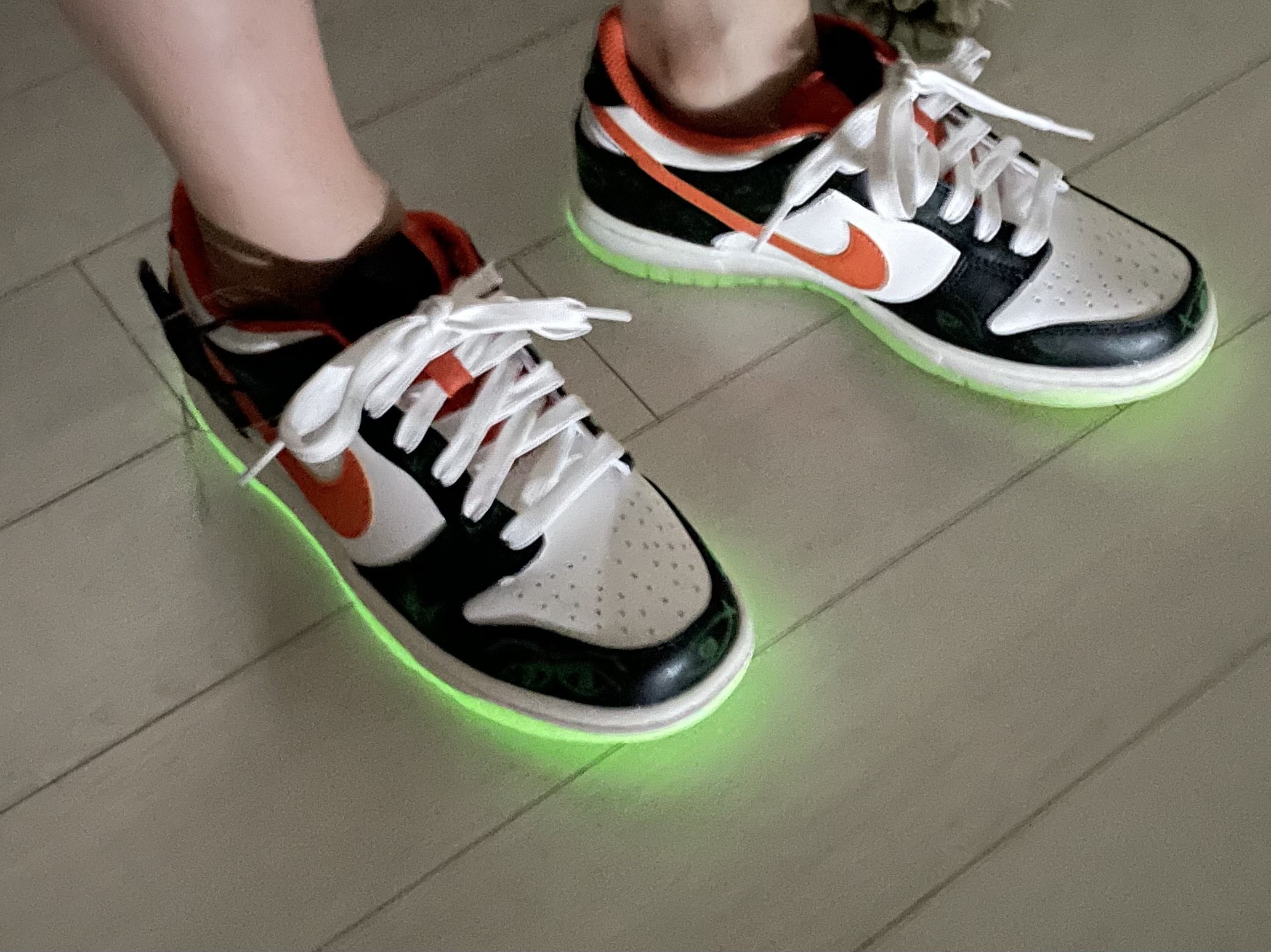 (GS) Nike Dunk Low PRM Halloween, Nike Dunk Low Retro PRM Halloween 착용 스타일