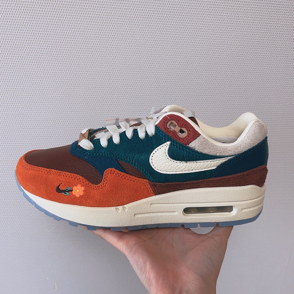 Nike x Kasina Air Max 1 SP Won-Ang Orange 착용 스타일 - 1