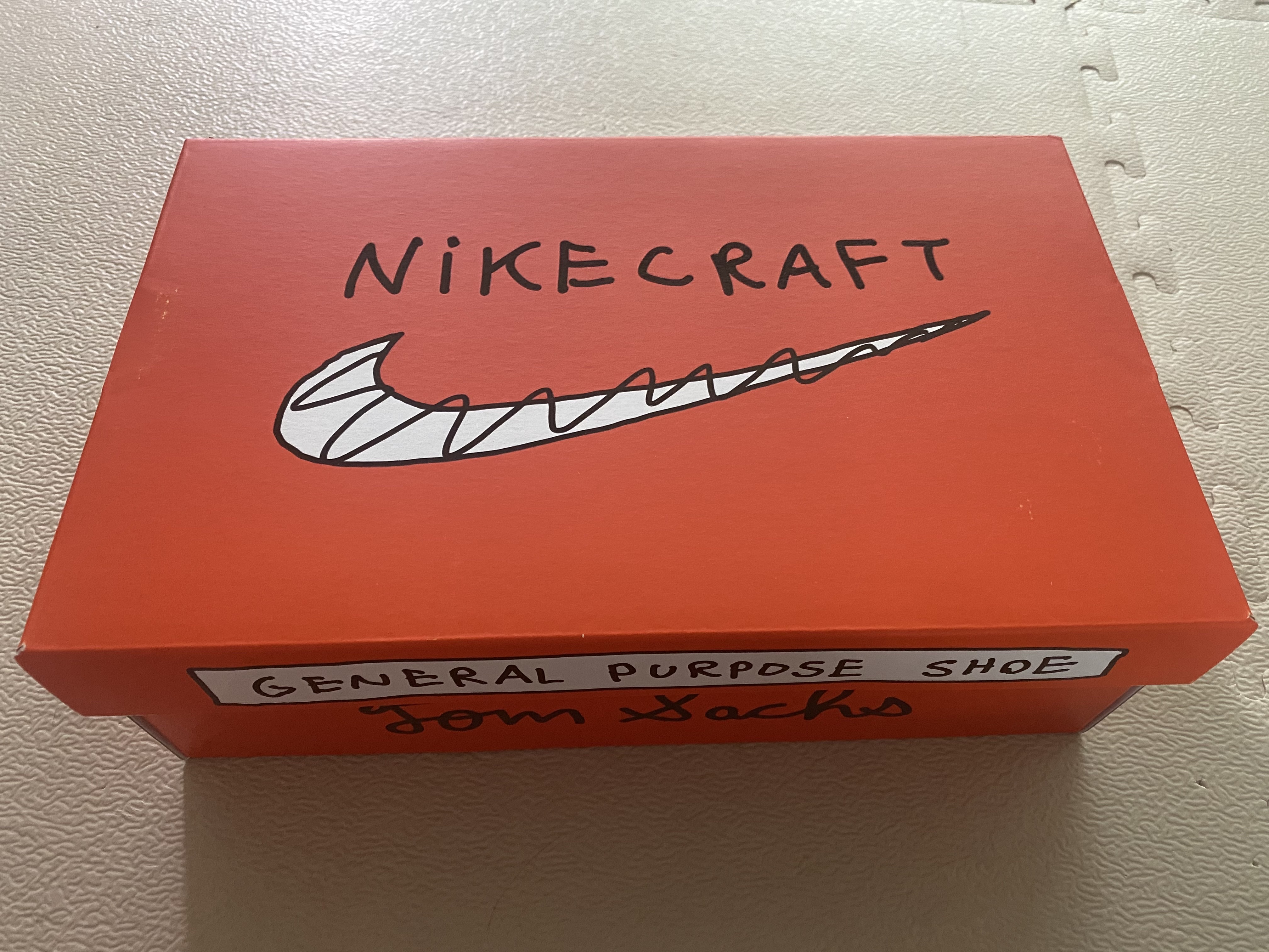 Nike x Tom Sachs General Purpose Shoe Light Cream 착용 스타일 - 3