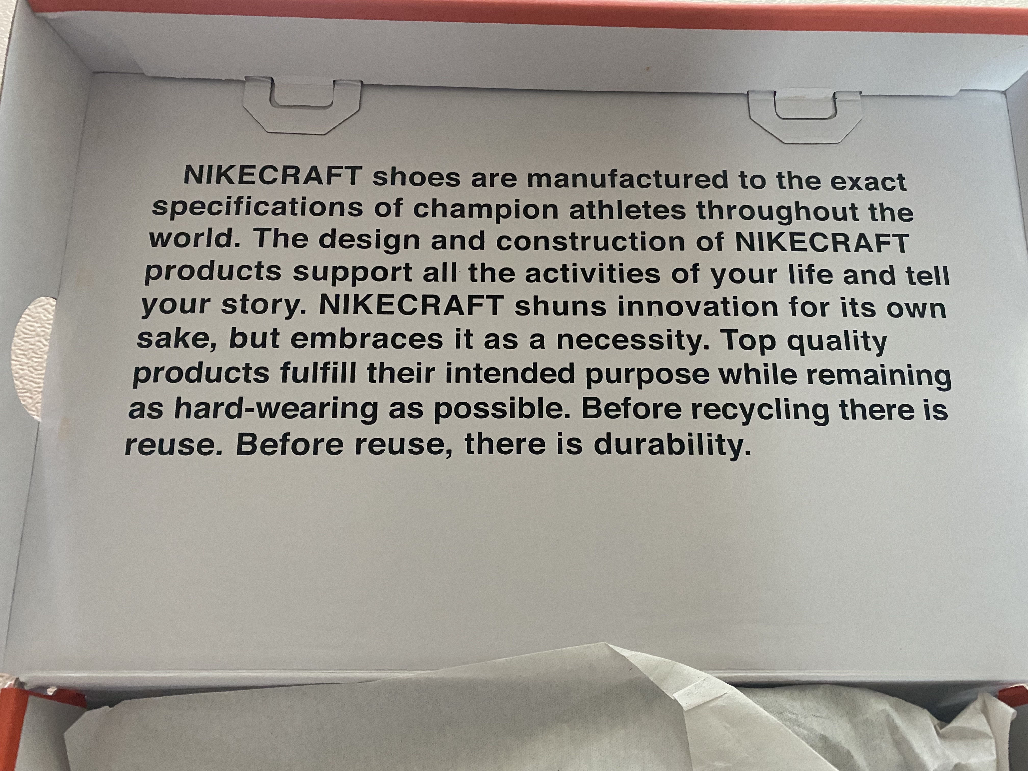 Nike x Tom Sachs General Purpose Shoe Light Cream 착용 스타일 - 4
