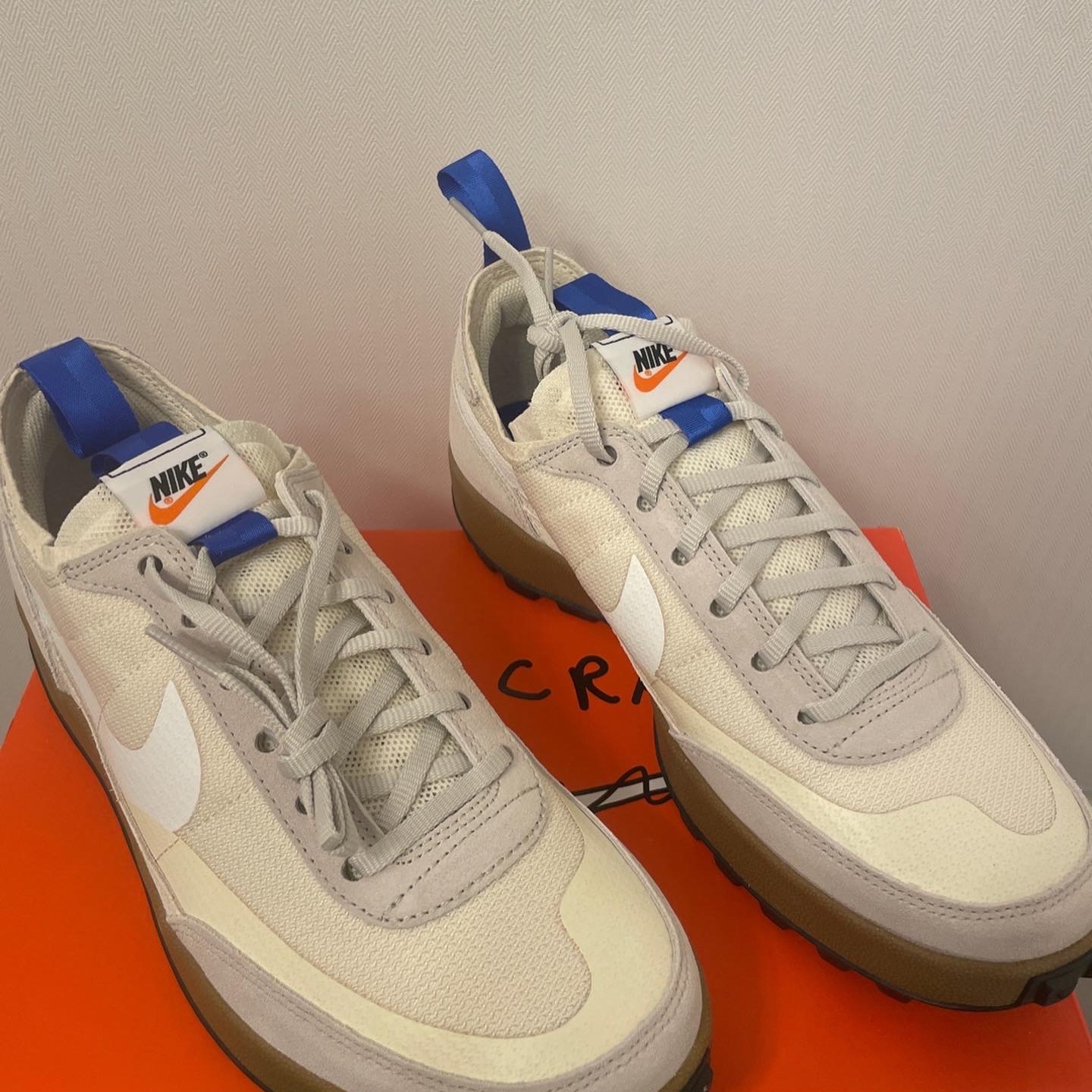 Nike x Tom Sachs General Purpose Shoe Light Cream 착용 스타일 - 3