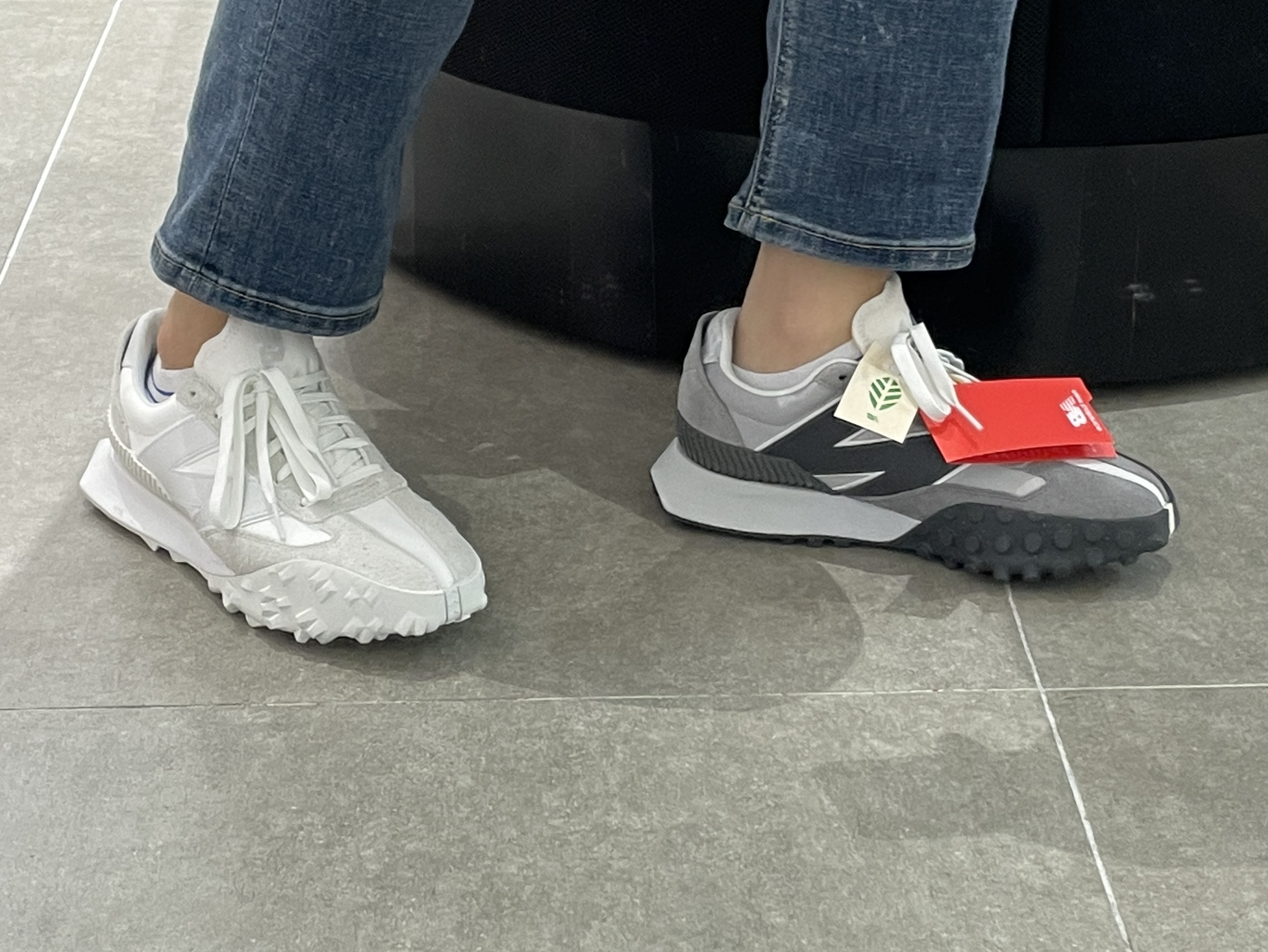 New Balance XC-72 Summer Fog Nimbus Cloud, New Balance XC-72 Grey 착용 스타일 - 3