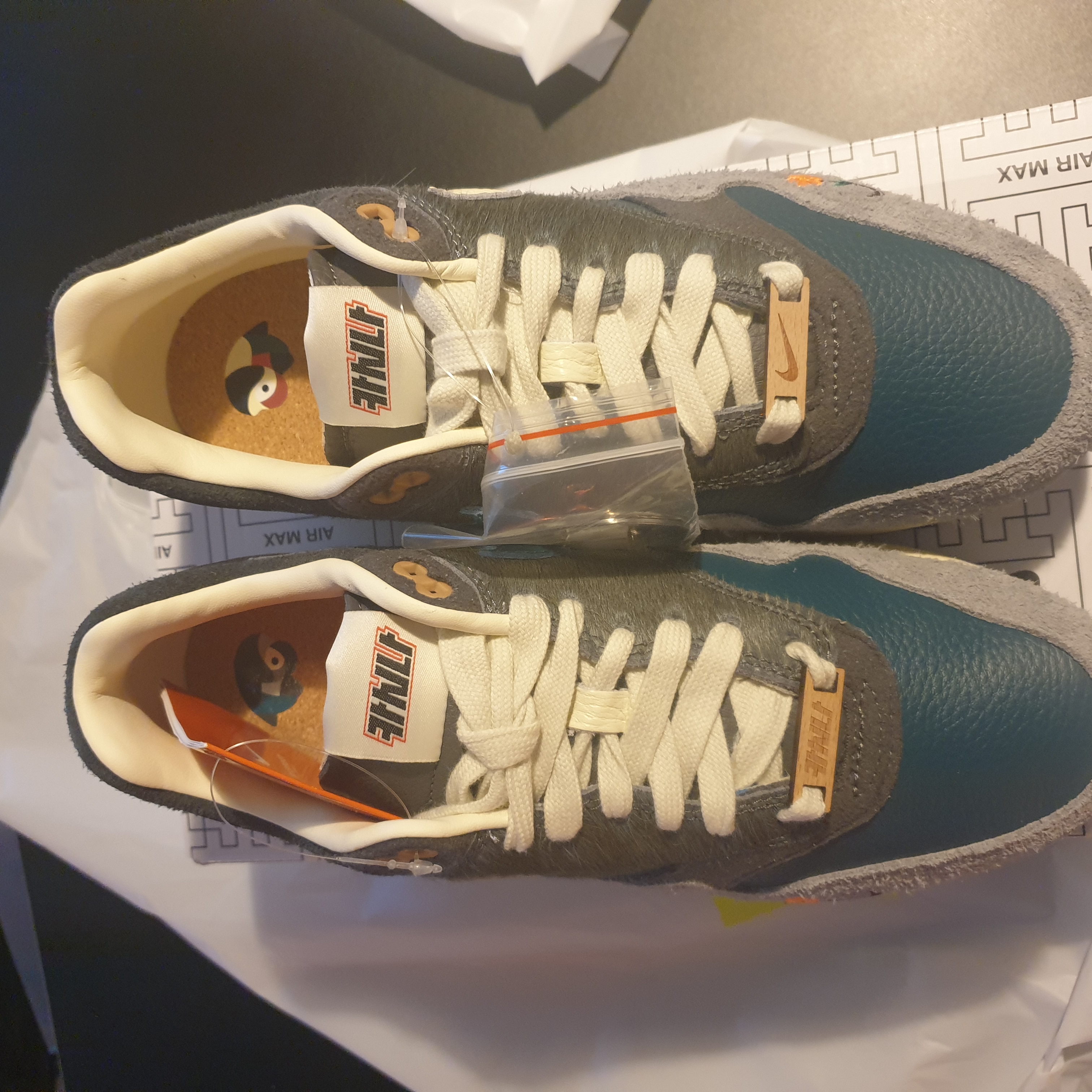 Nike x Kasina Air Max 1 SP Won-Ang Particle Grey 착용 스타일 - 2