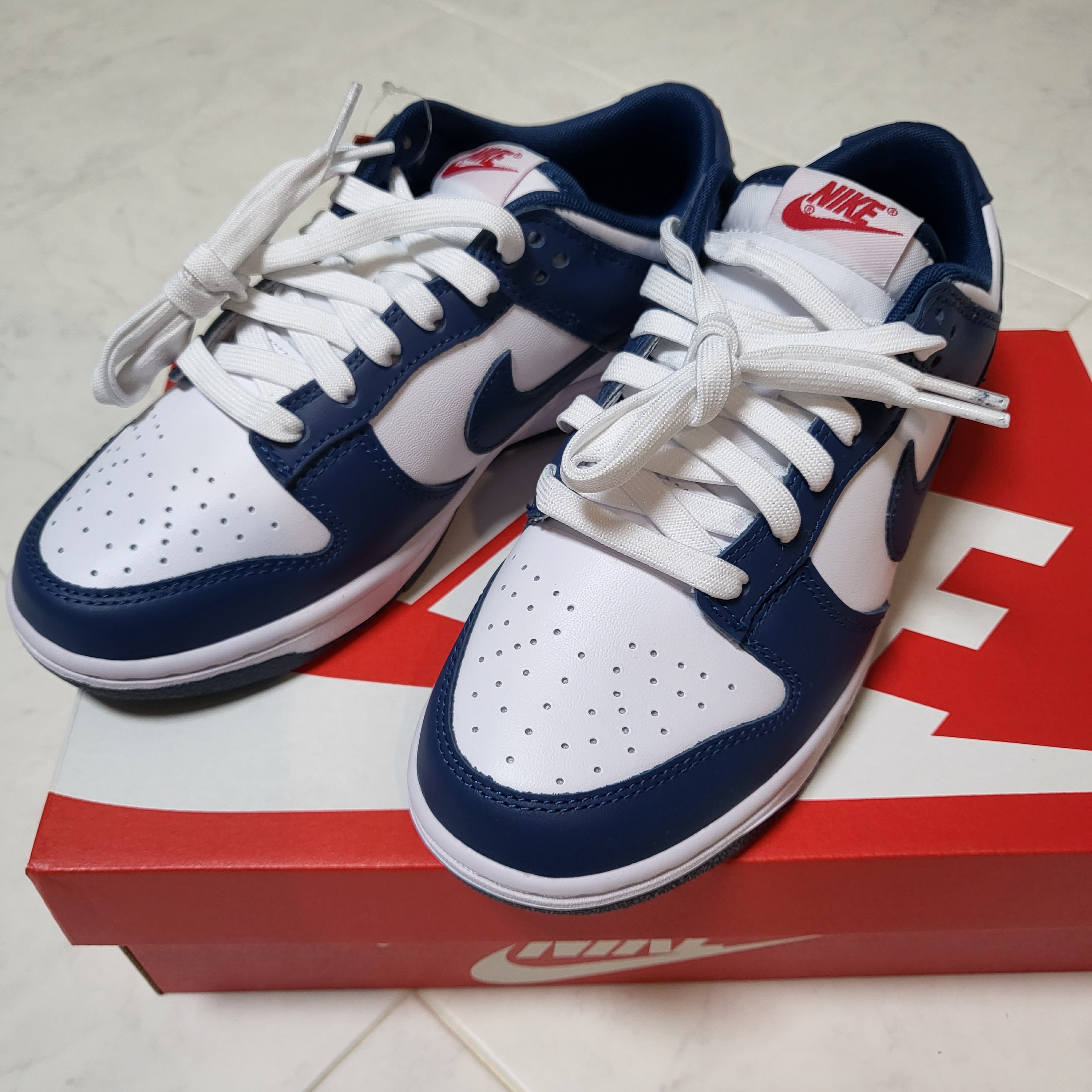 Nike Dunk Low Retro Valerian Blue 착용 스타일