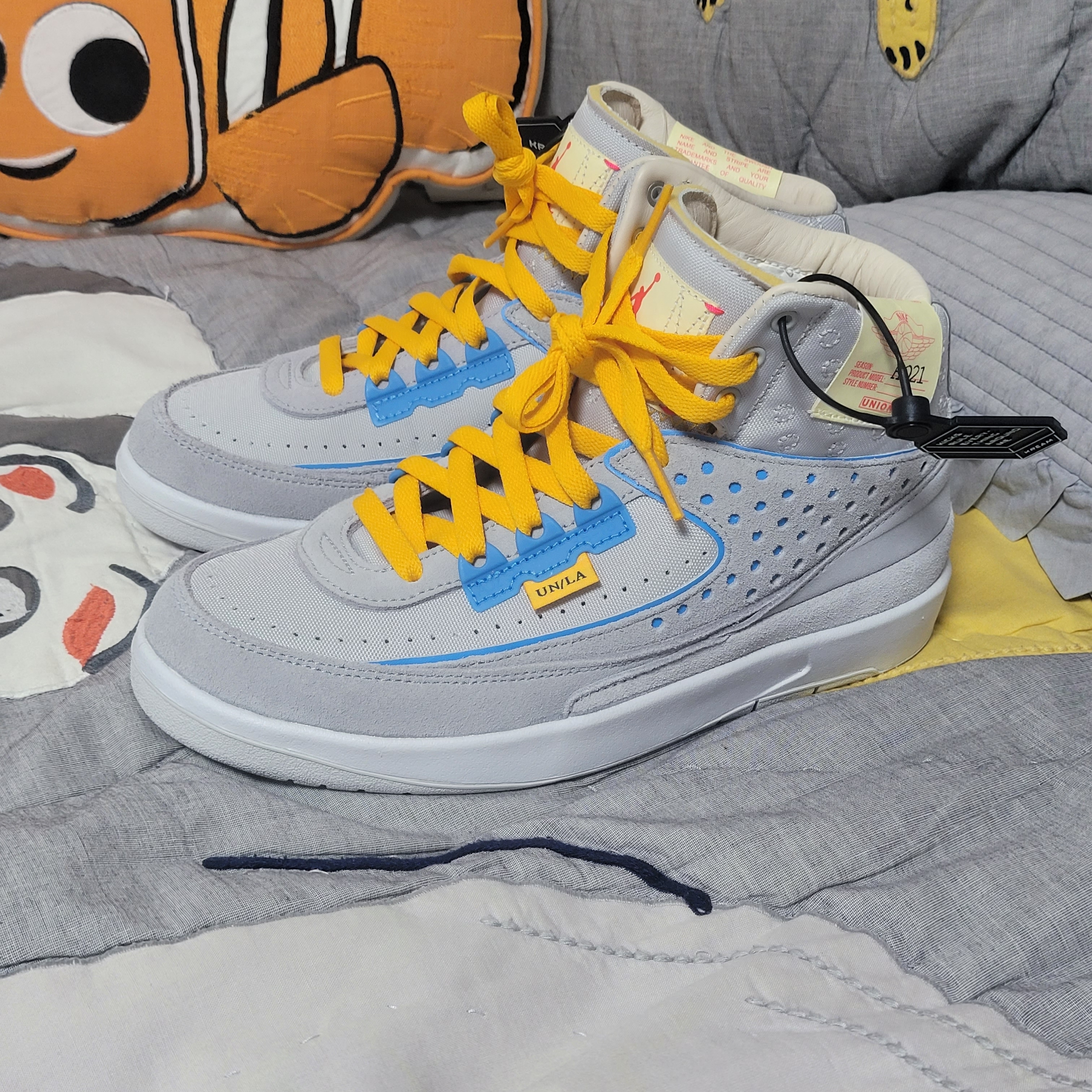 Jordan 2 x Union Retro SP Grey Fog, Nike Air Force 1 Mid '07 Premium Culture Day 착용 스타일 - 1