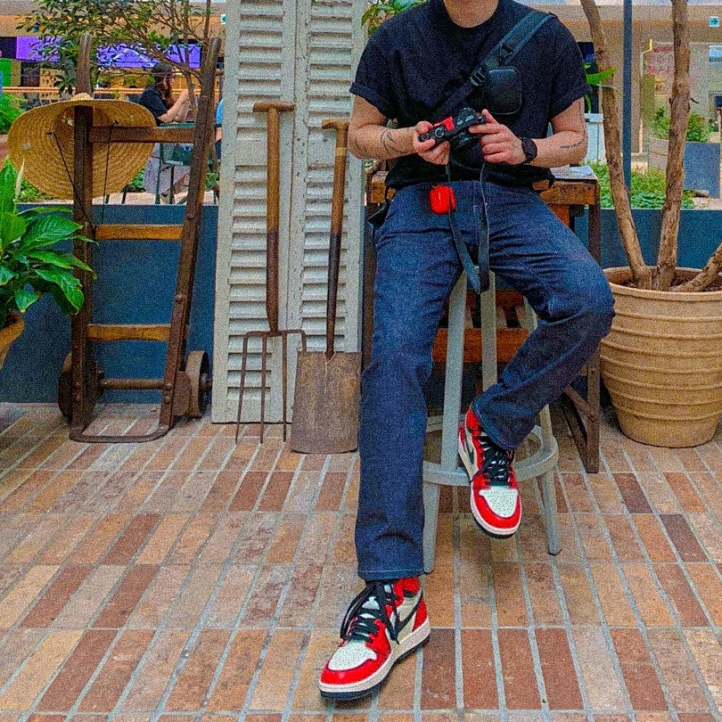 Jordan 1 Retro High OG Defiant SB LA to Chicago 착용 스타일