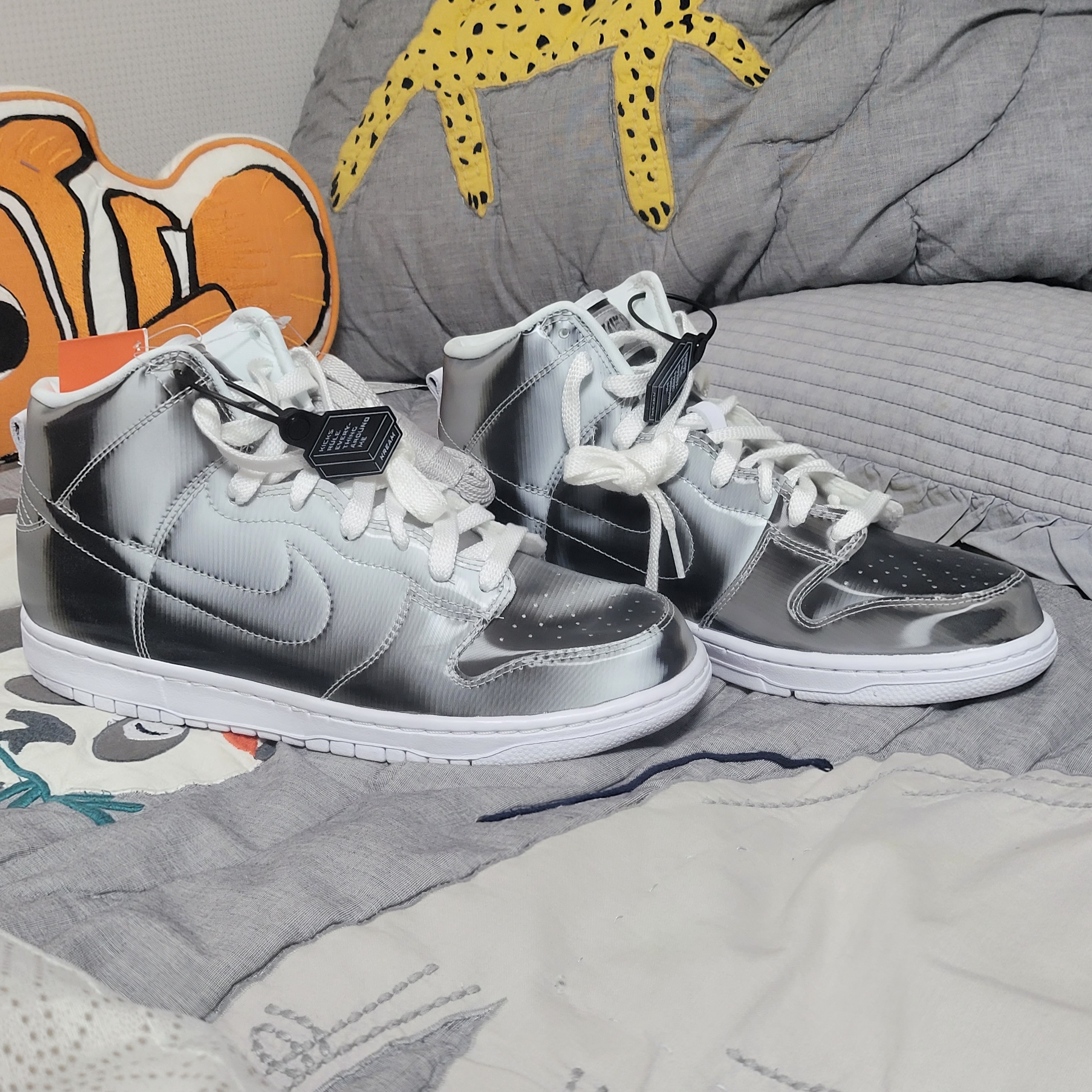 Nike x Clot Dunk High Flux 착용 스타일 - 3