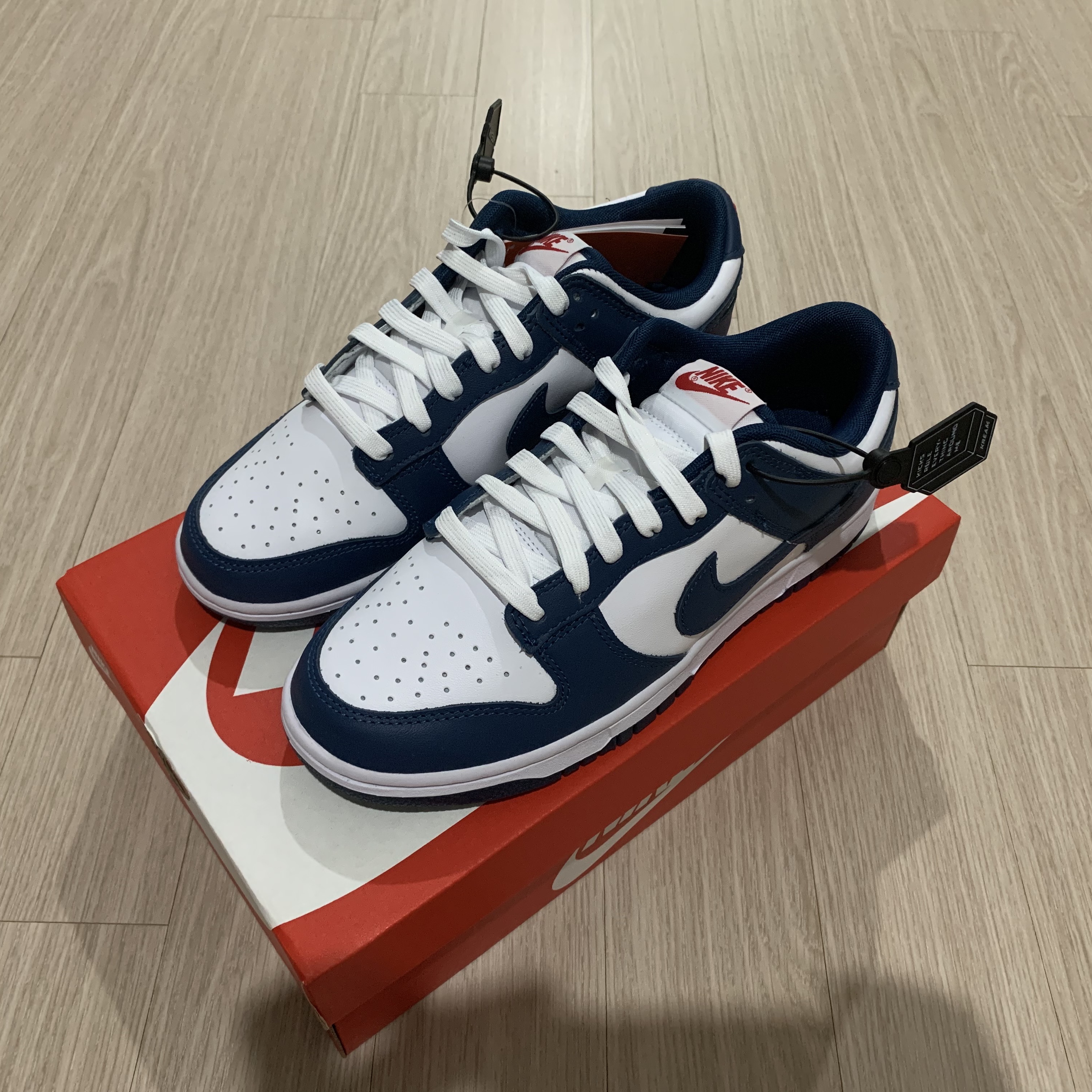 Nike Dunk Low Retro Valerian Blue 착용 스타일