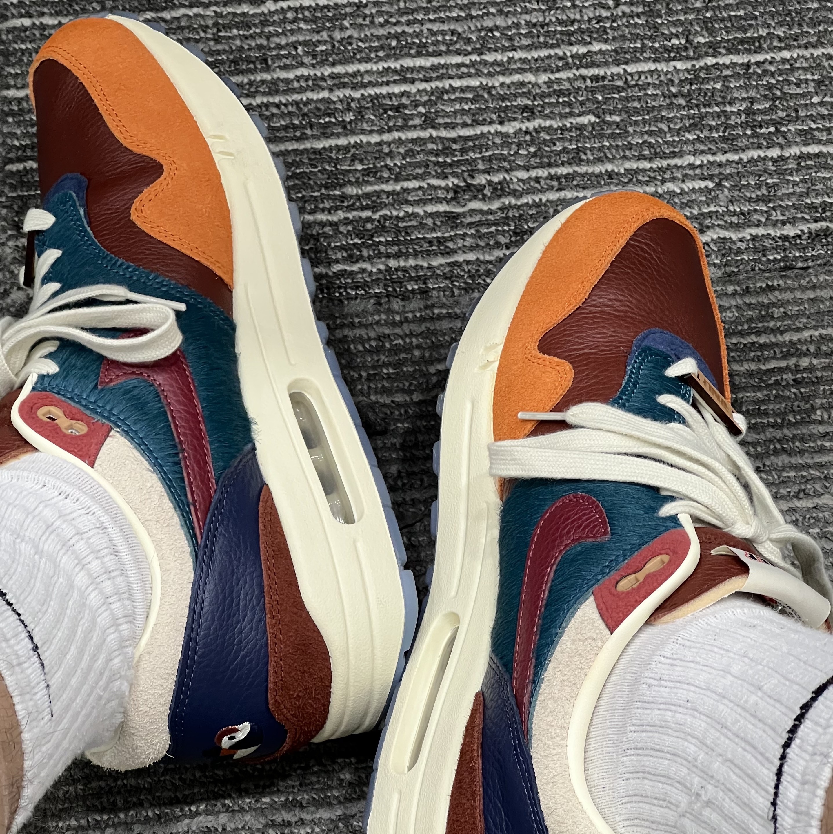 Nike x Kasina Air Max 1 SP Won-Ang Orange 착용 스타일