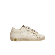 (Kids) Golden Goose Old School All-White Sneakers