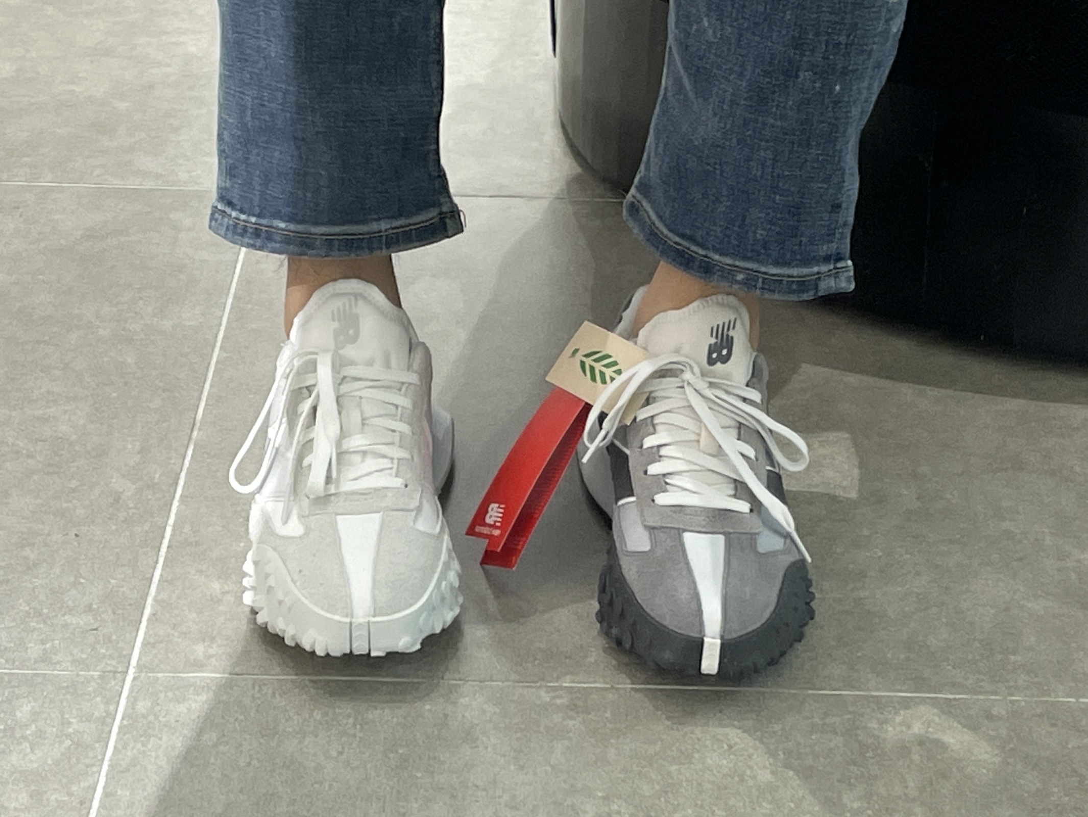 New Balance XC-72 Summer Fog Nimbus Cloud, New Balance XC-72 Grey 착용 스타일 - 1