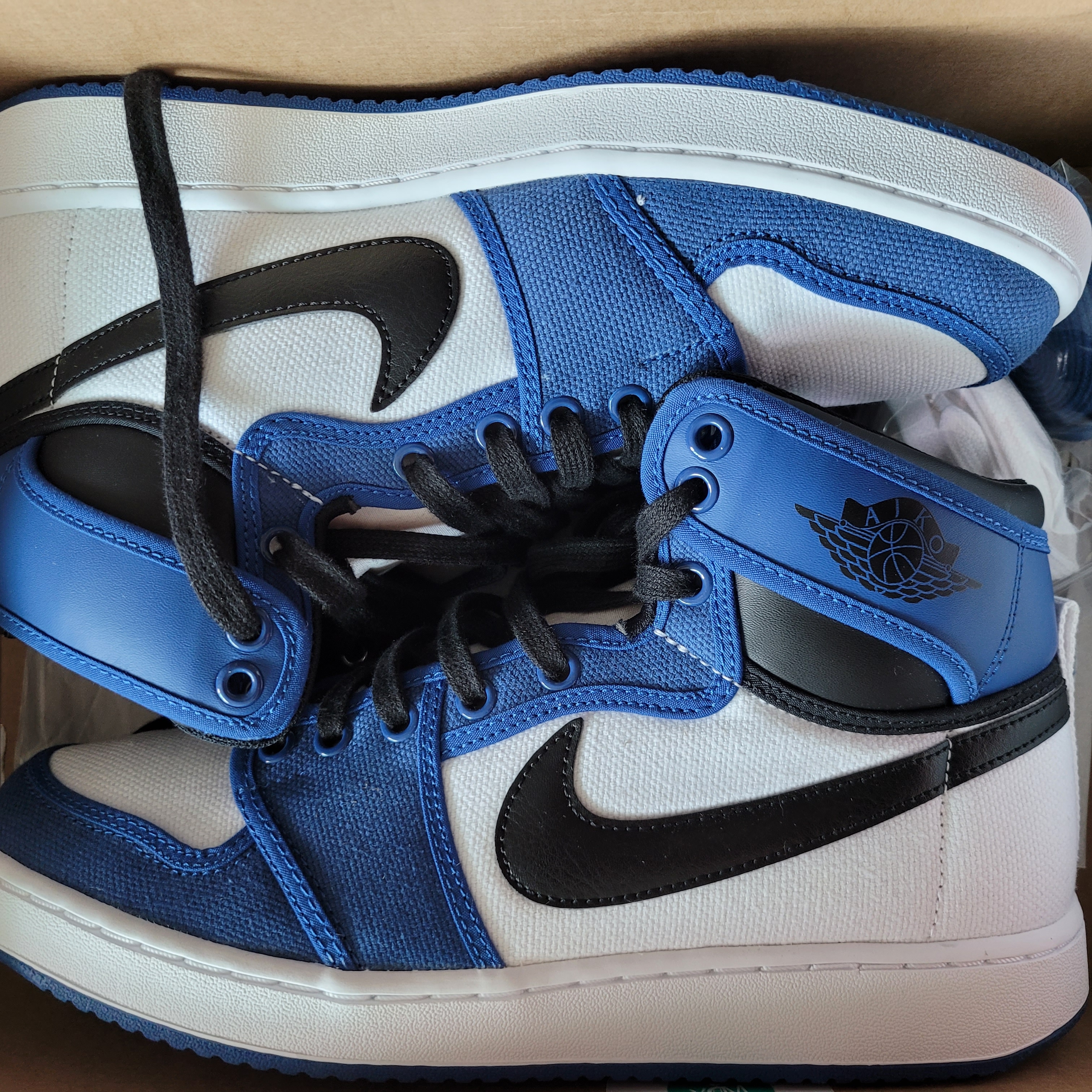 Jordan 1 KO Storm Blue 착용 스타일 - 1