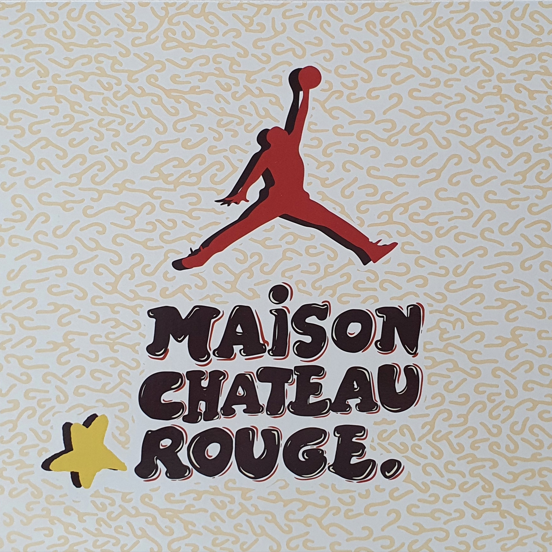 Jordan Series x Maison Chateau Rouge Mid SP Sail 착용 스타일 - 1