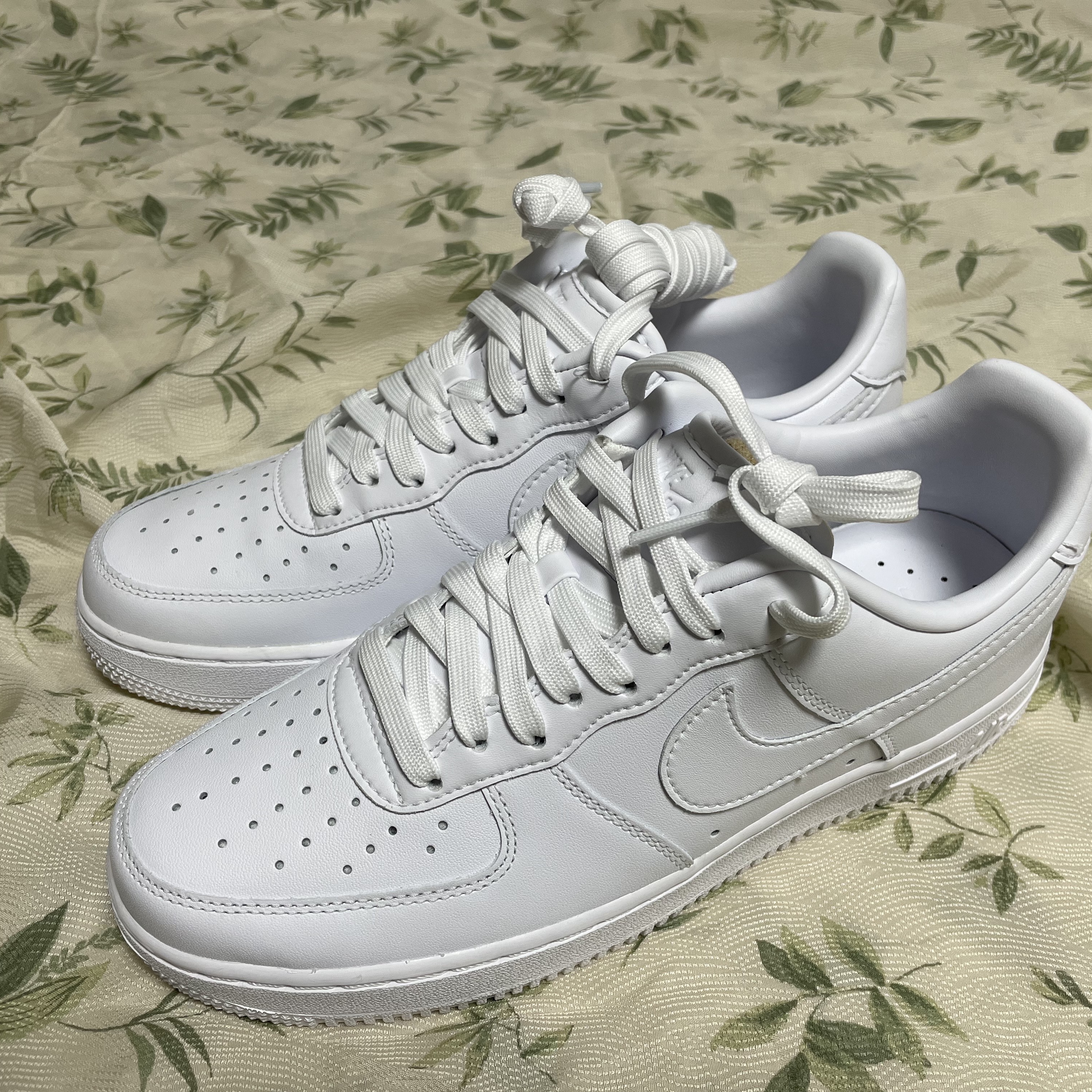 Nike Air Force 1 '07 Fresh White 착용 스타일 - 1