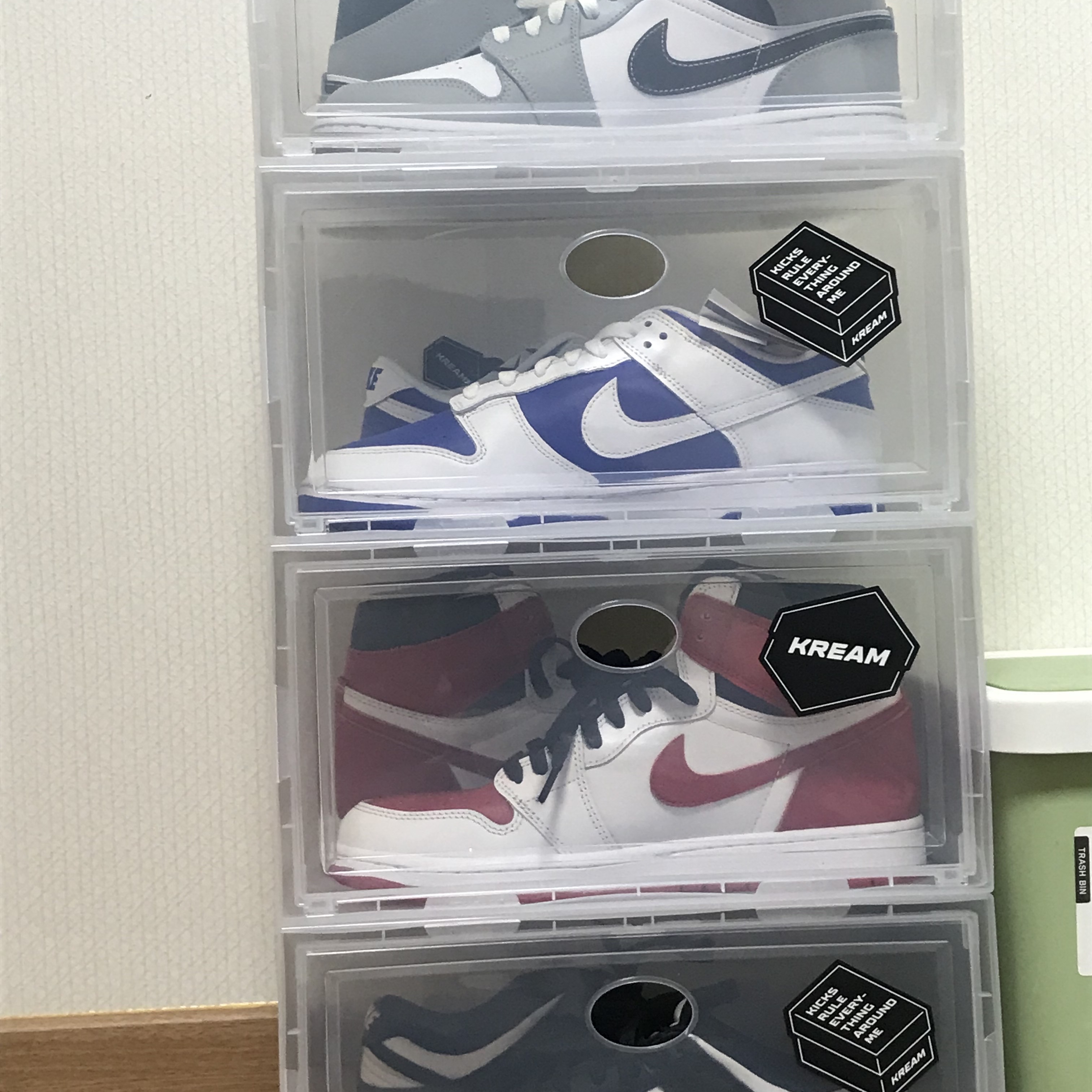 Jordan 1 Mid Light Smoke Grey Anthracite, Nike Dunk Low Retro Black 착용 스타일