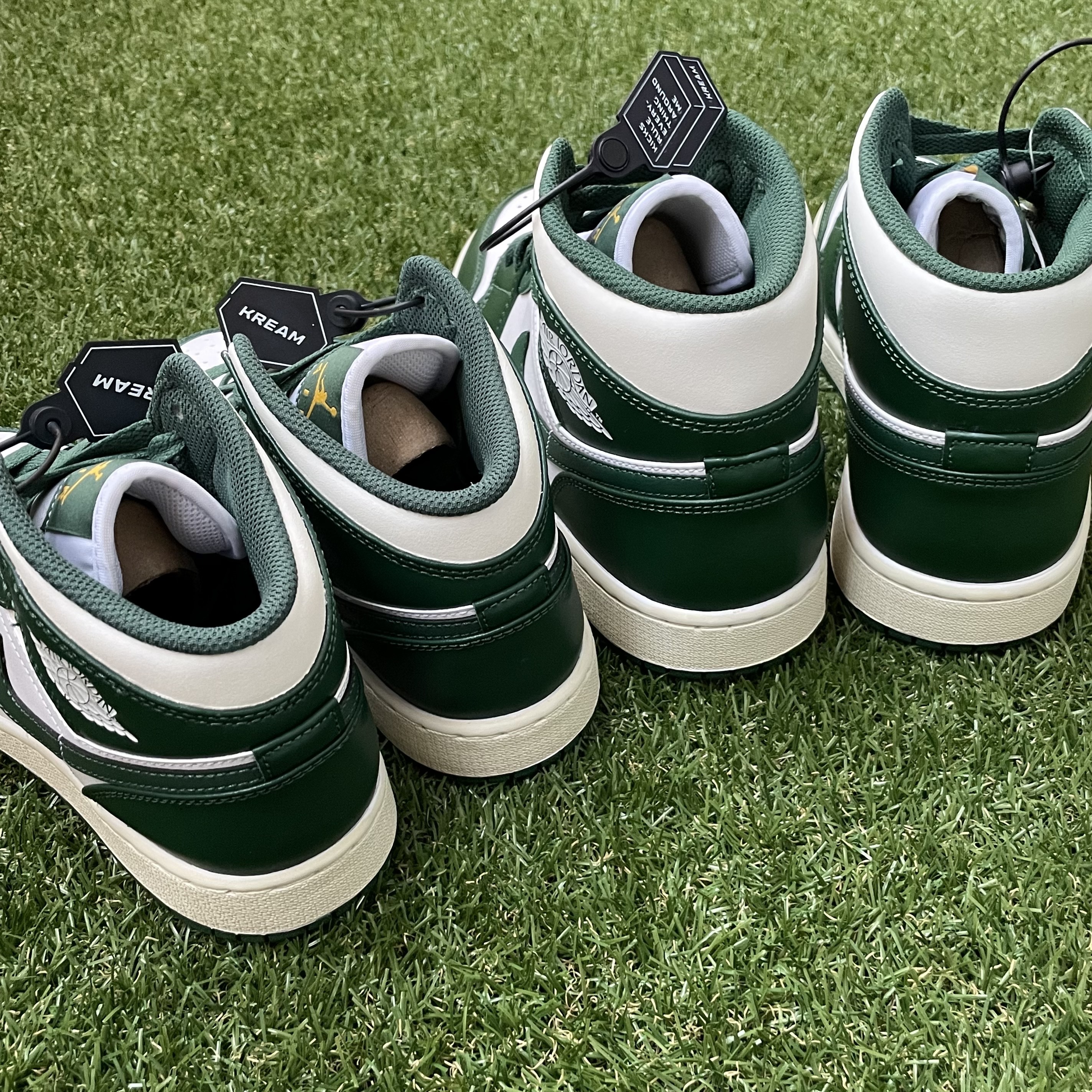 Jordan 1 Mid Sonics 2021, (GS) Jordan 1 Mid Sonics 2021 착용 스타일 - 5
