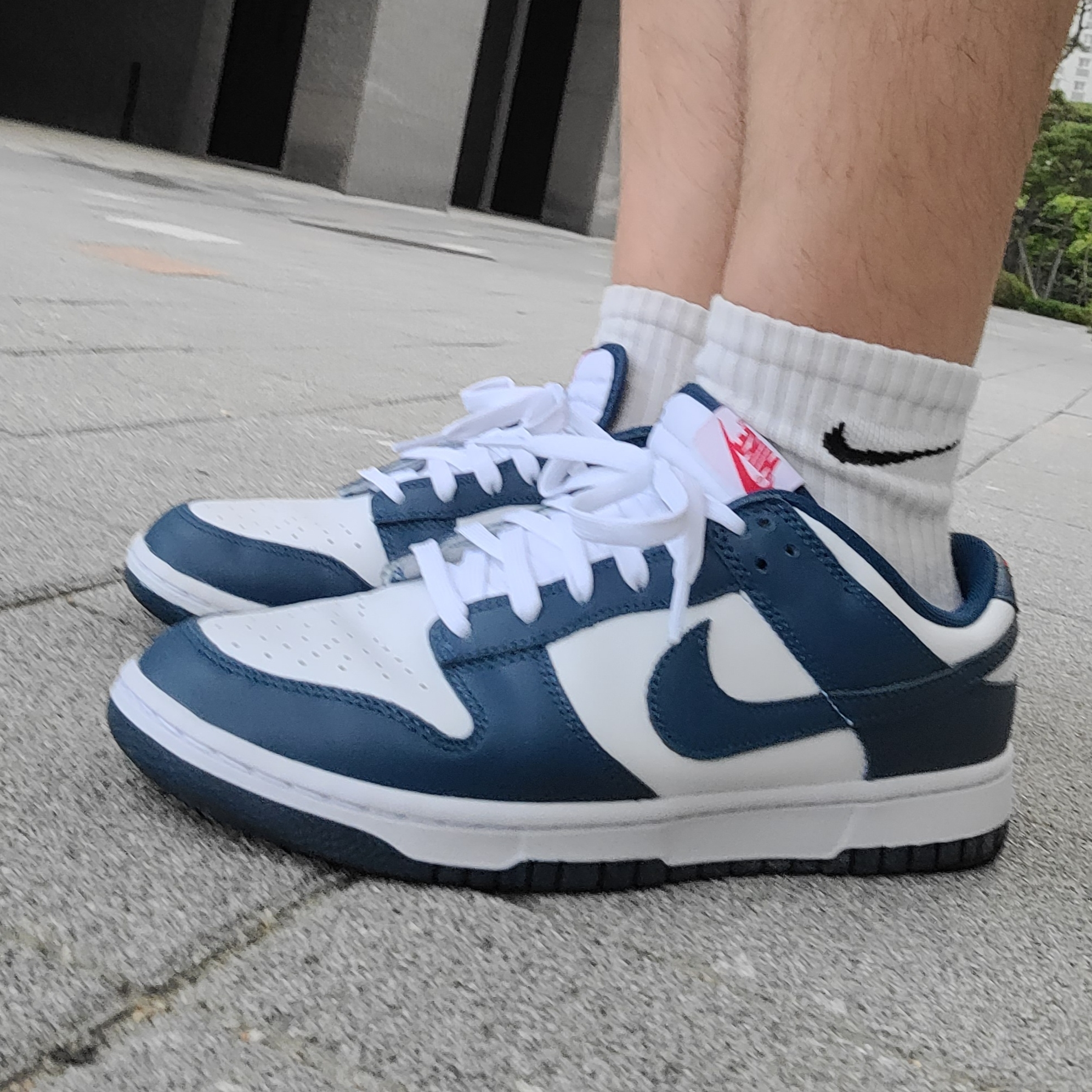 Nike Dunk Low Retro Valerian Blue 착용 스타일