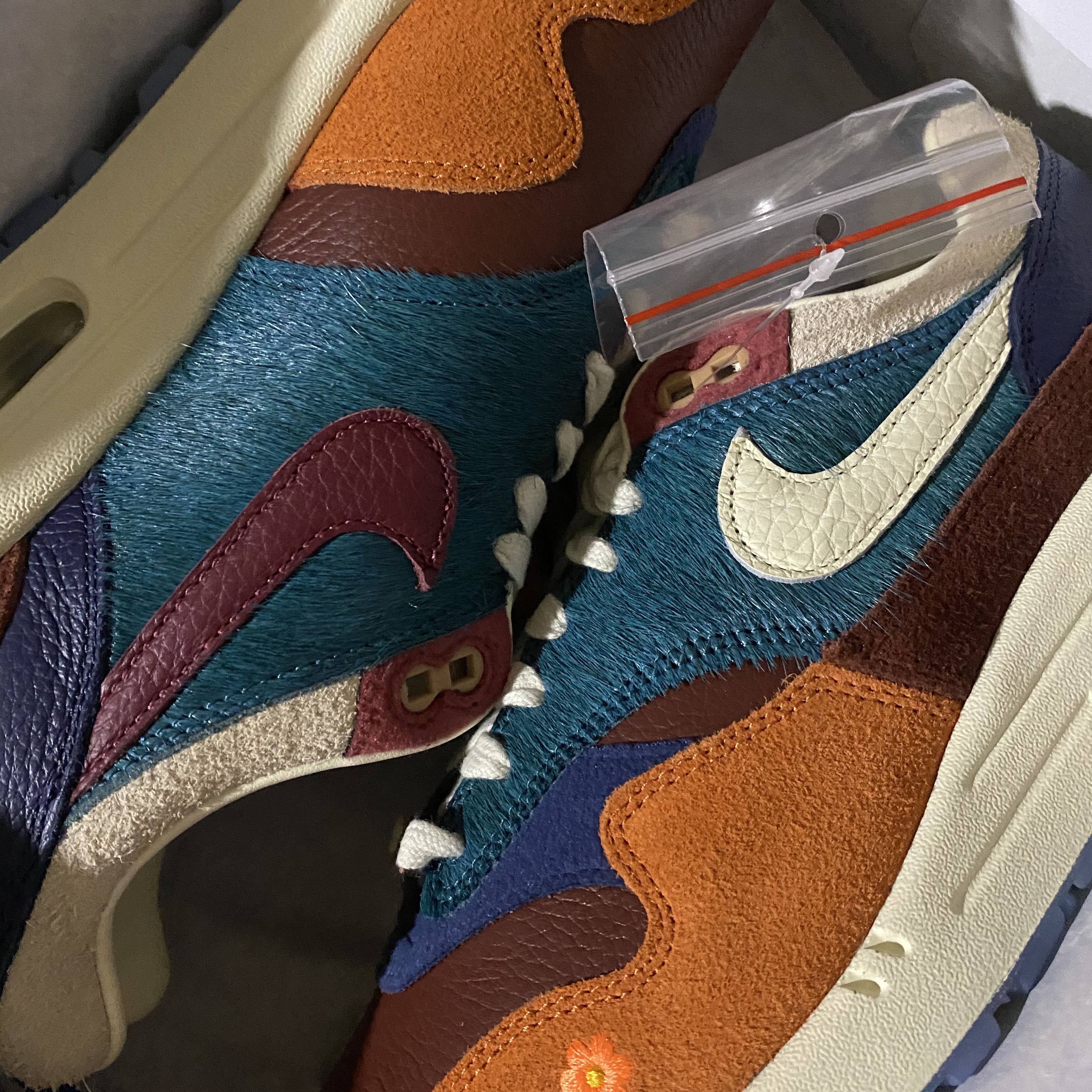 Nike x Kasina Air Max 1 SP Won-Ang Orange 착용 스타일 - 3
