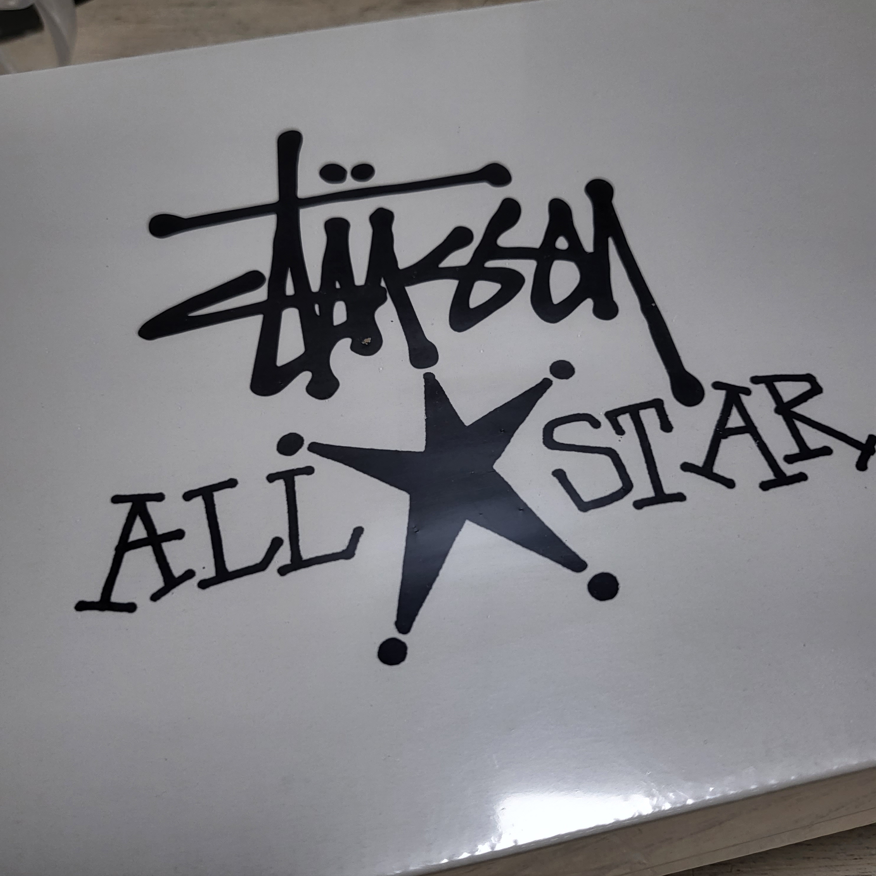 Converse x Stussy Chuck 70 High Black 착용 스타일 - 1