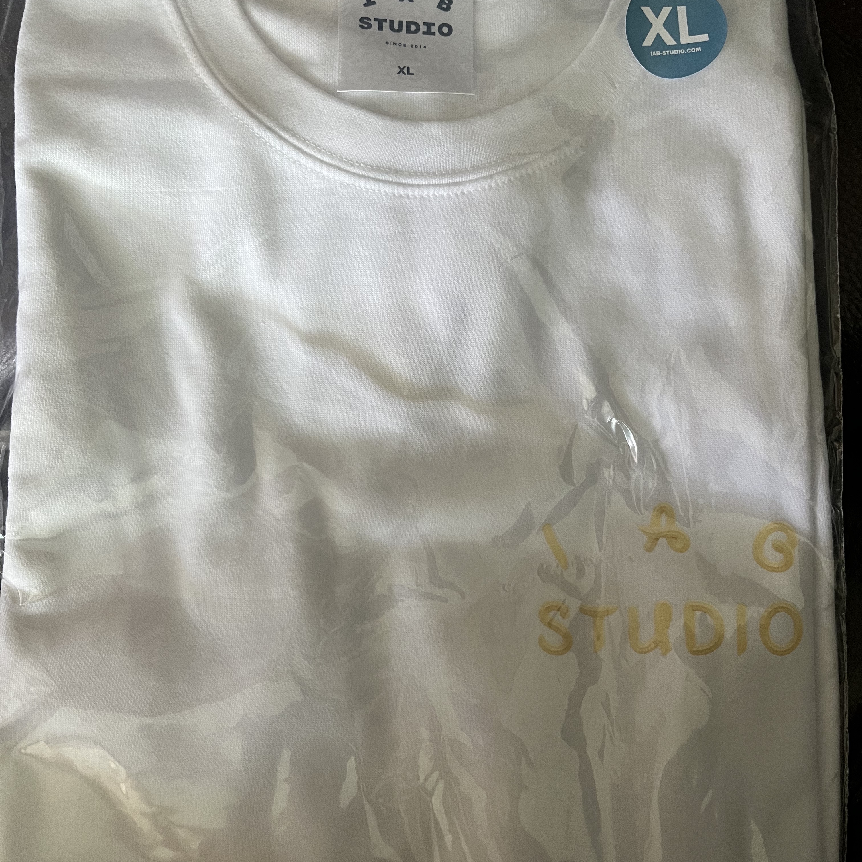 IAB Studio x Ottogi Mayonnaise 50th Anniversary T-Shirt White 착용 스타일