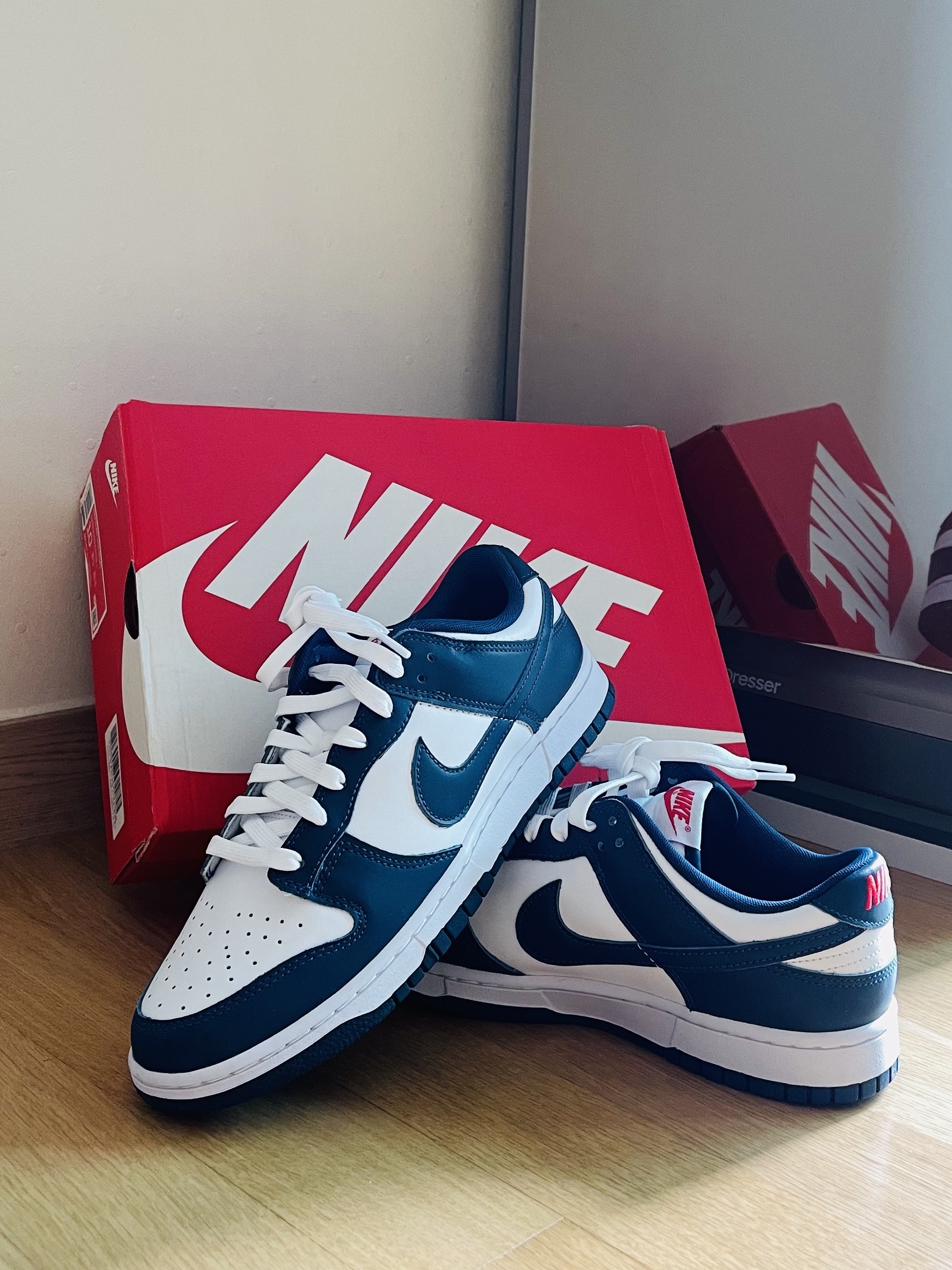 Nike Dunk Low Retro Valerian Blue 착용 스타일