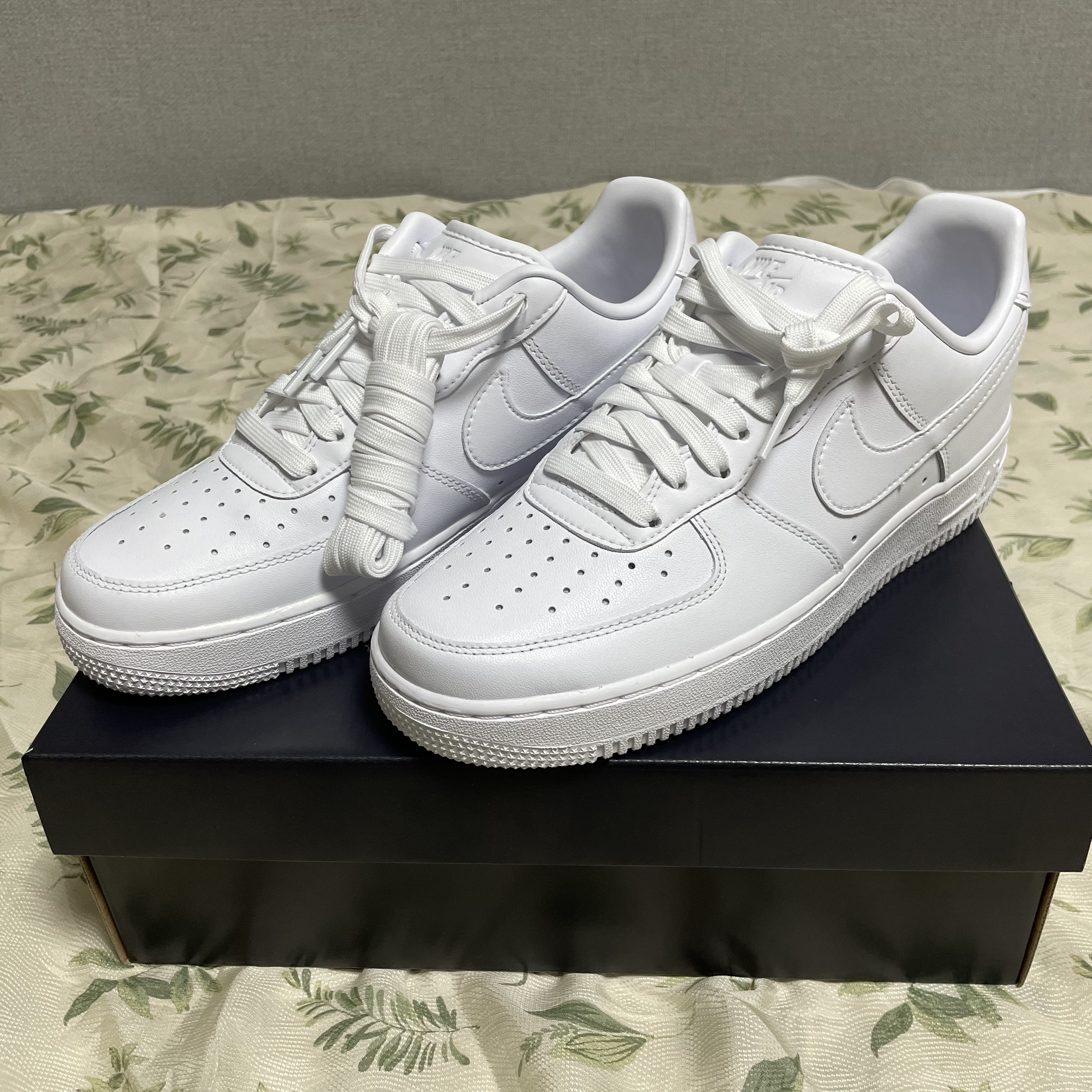 Nike Air Force 1 '07 Fresh White 착용 스타일 - 2