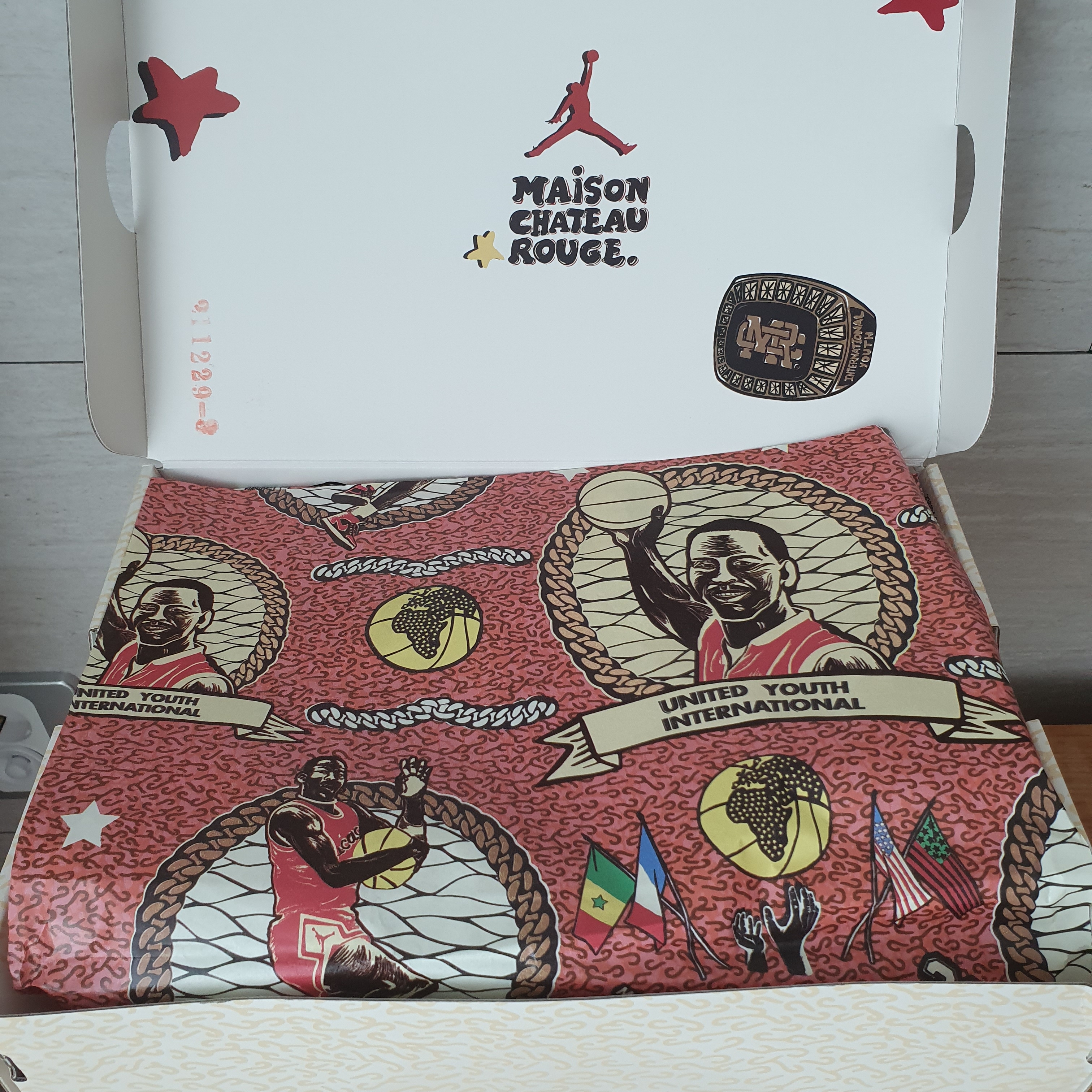 Jordan Series x Maison Chateau Rouge Mid SP Sail 착용 스타일 - 5