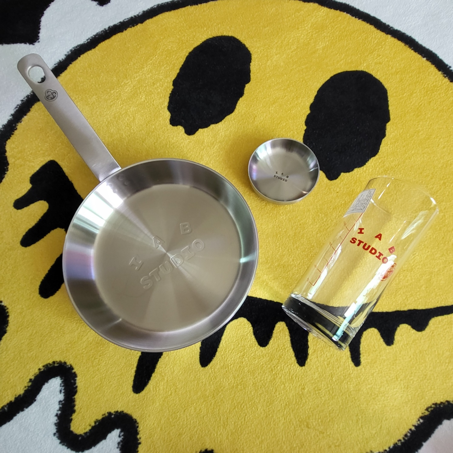 IAB Studio x Ottogi Mayonnaise 50th Anniversary T-Shirt Navy, IAB Studio x Ottogi Mayonnaise 50th Anniversary Cooking Kit (Without Mini Mayonnaise) 착용 스타일 - 4