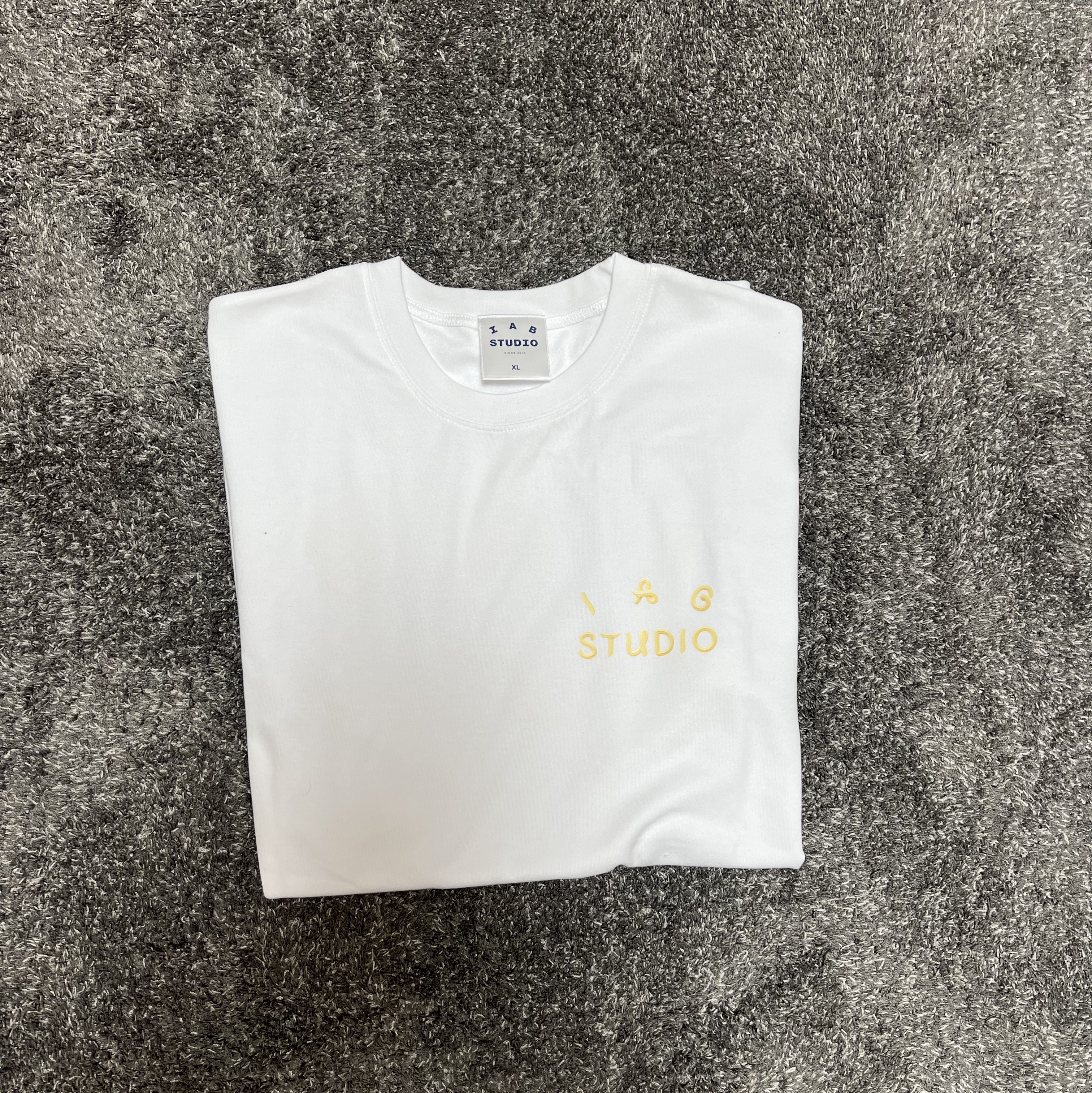 IAB Studio x Ottogi Mayonnaise 50th Anniversary T-Shirt White 착용 스타일 - 1