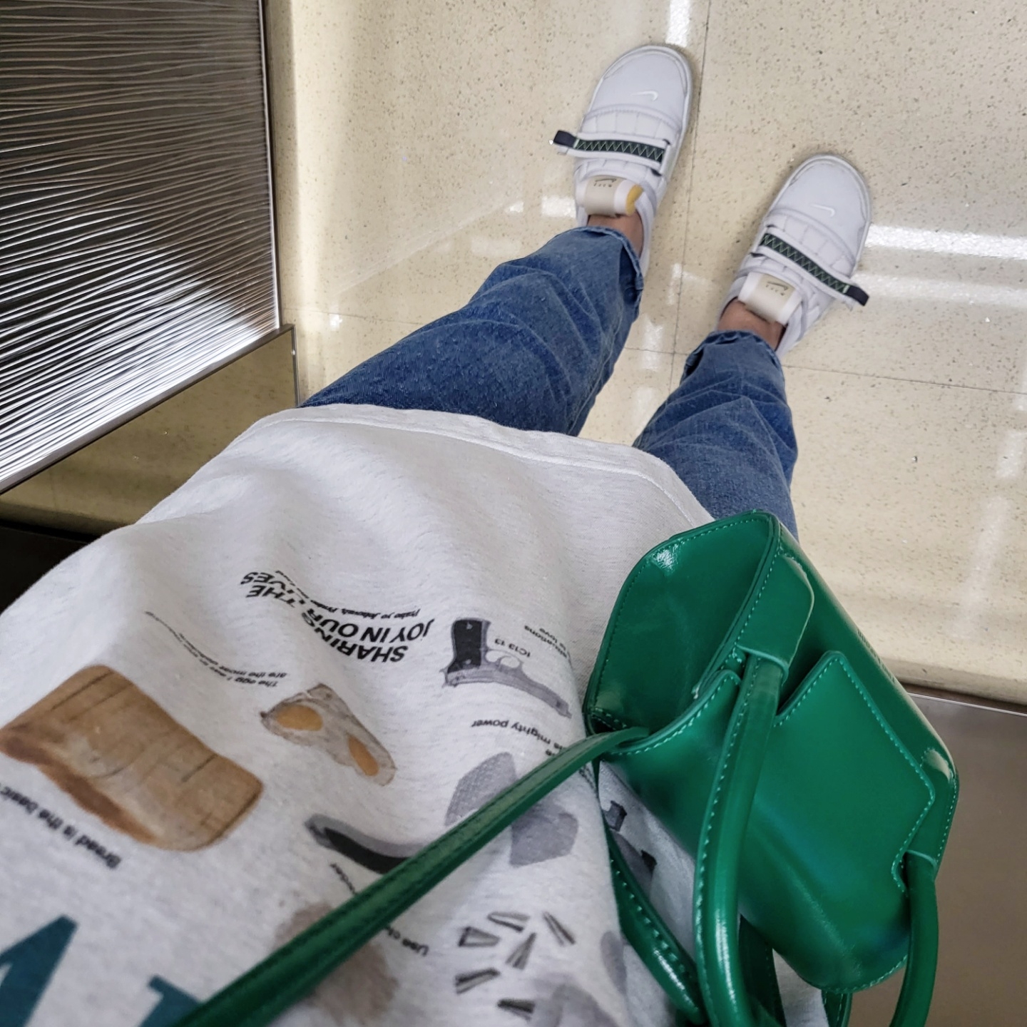 Nike Offline Vast Grey 착용 스타일