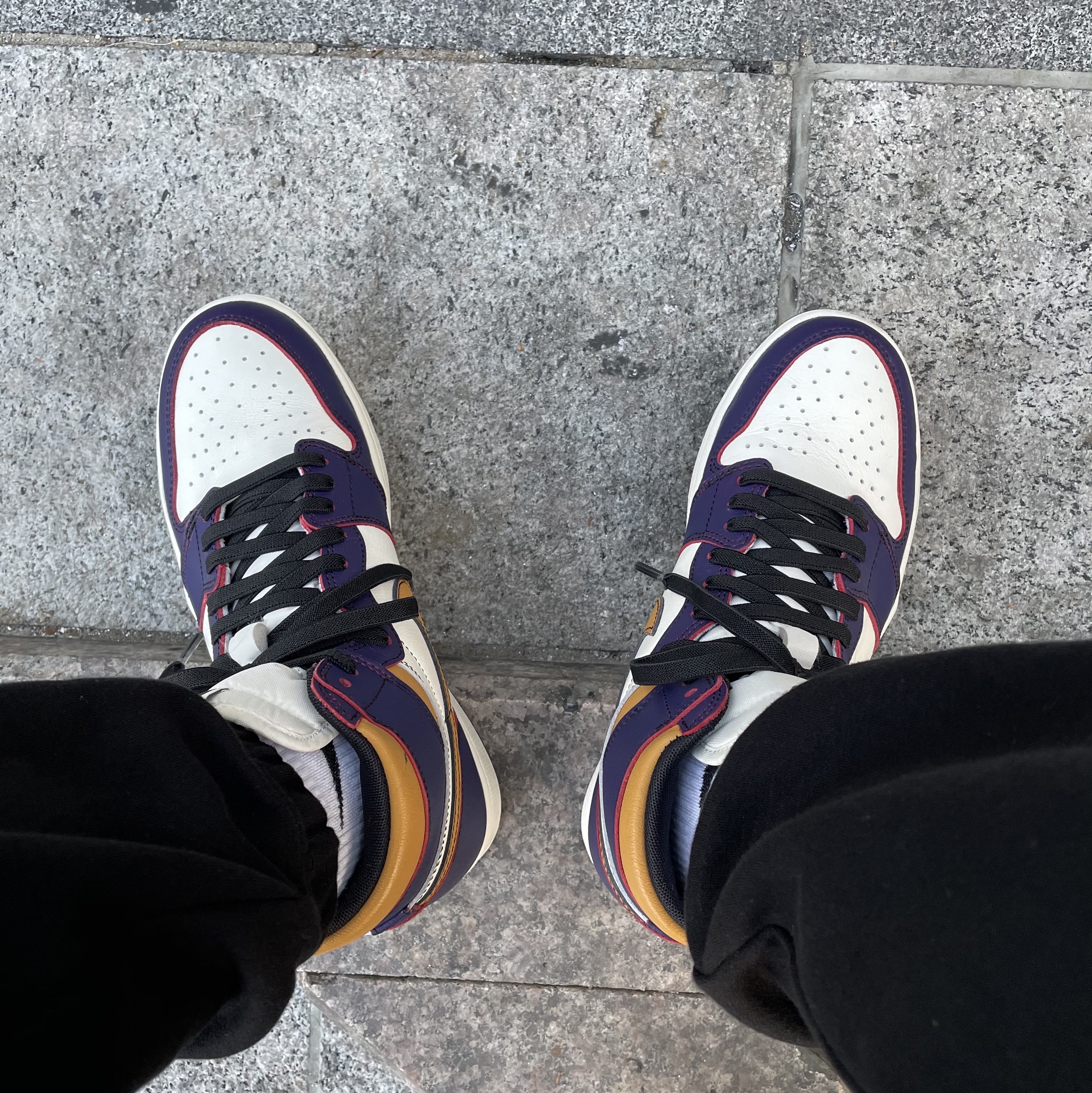 Jordan 1 Retro High OG Defiant SB LA to Chicago 착용 스타일