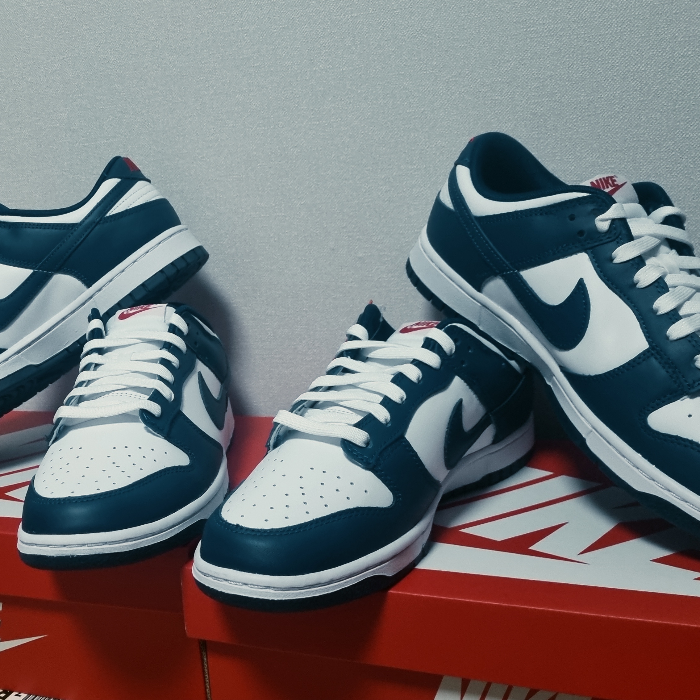 Nike Dunk Low Retro Valerian Blue 착용 스타일